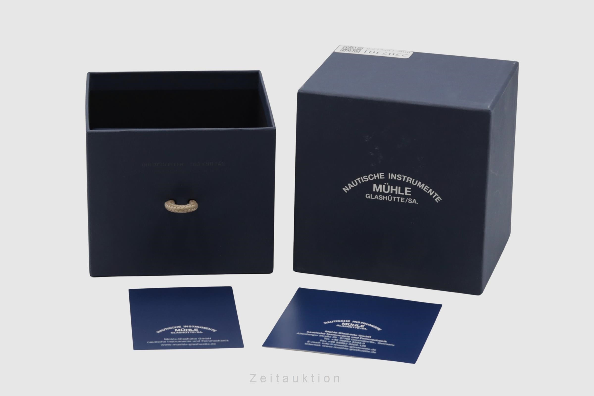 Mühle Teutonia II acero automático reloj para caballeros M1-29-74-LB-S LP: 2550EUR  [2507301]