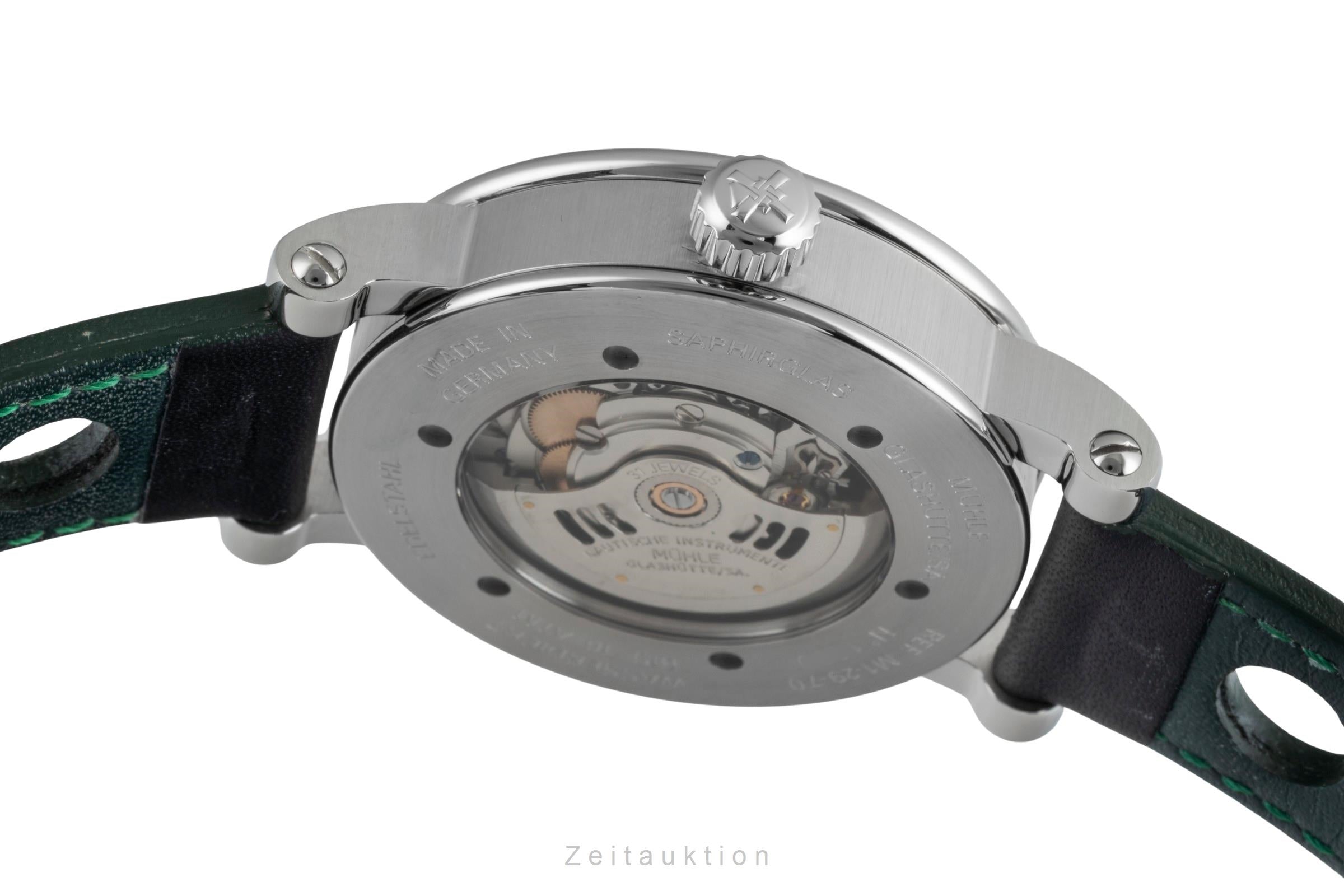 Mühle Teutonia II acero automático reloj para caballeros M1-29-74-LB-S LP: 2550EUR  [2507301]