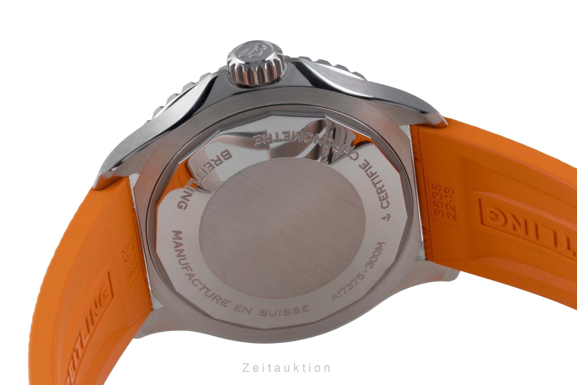 Breitling Superocean 42 Stahl Automatik Herrenuhr Ref. A17375 NP: 5350,- € B&P  [2507302]