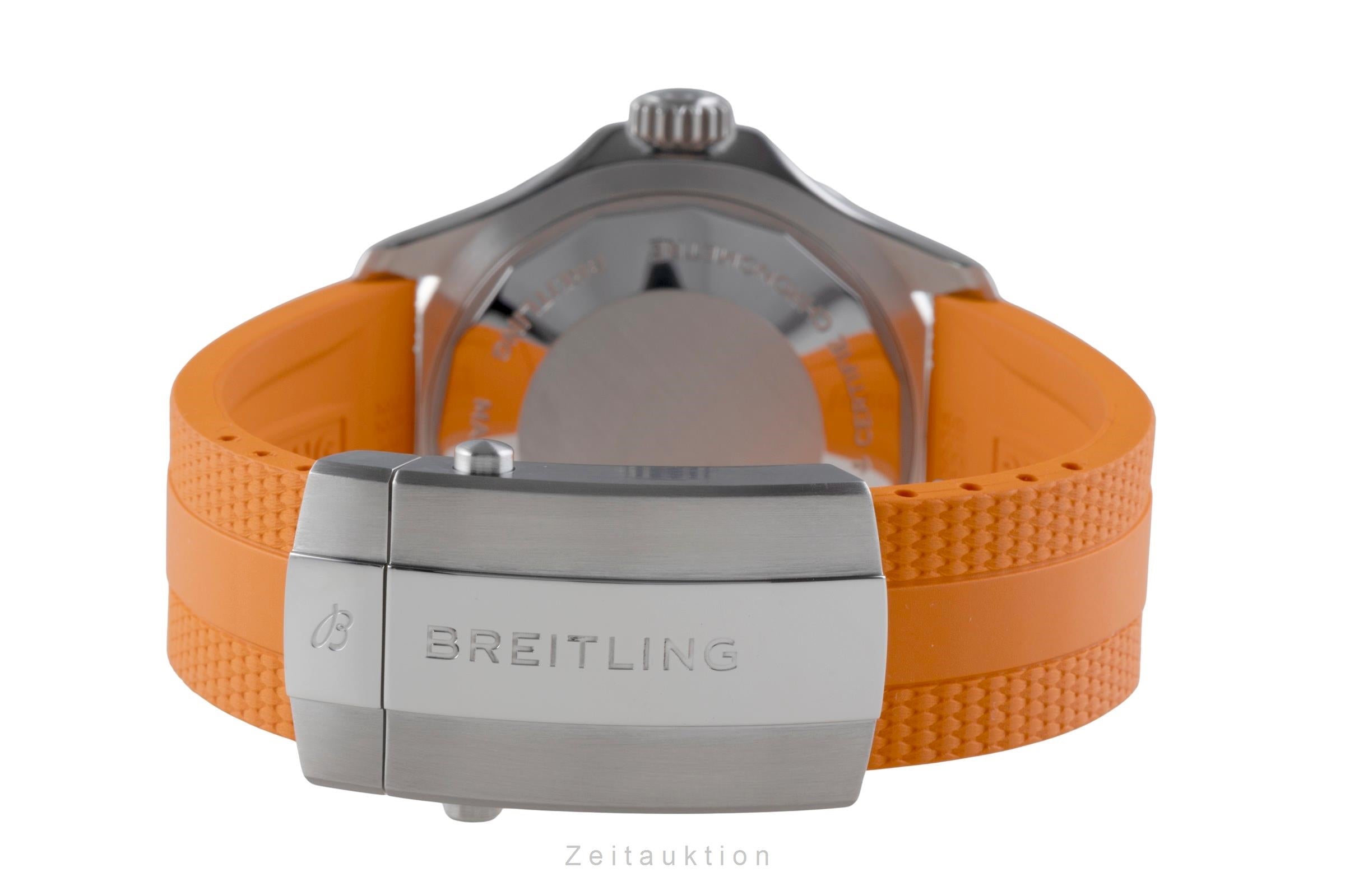Breitling Superocean 42 Stahl Automatik Herrenuhr Ref. A17375 NP: 5350,- € B&P  [2507302]