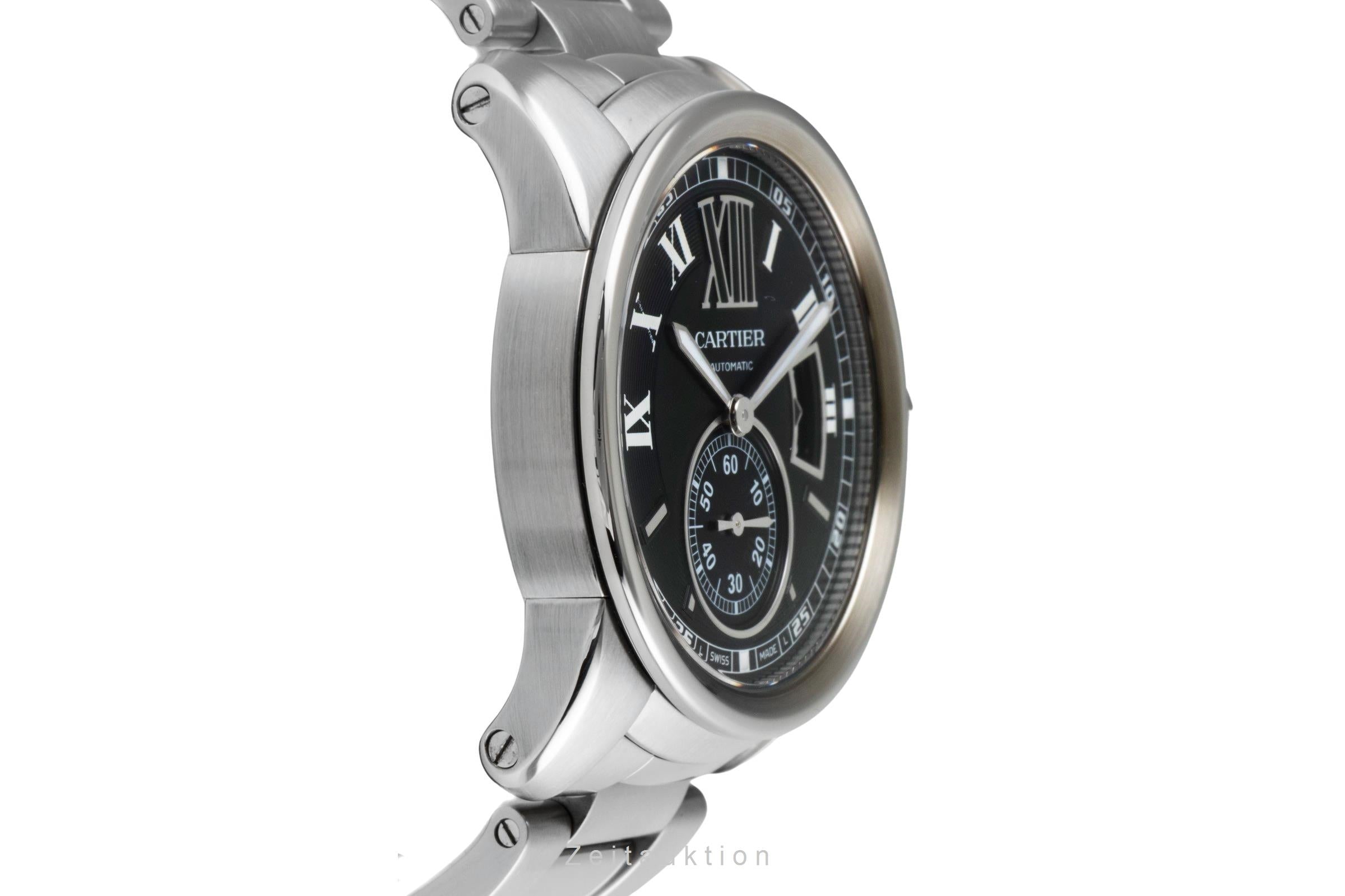 Cartier Calibre de Cartier steel automatic men's watch W7100041  [2507304]