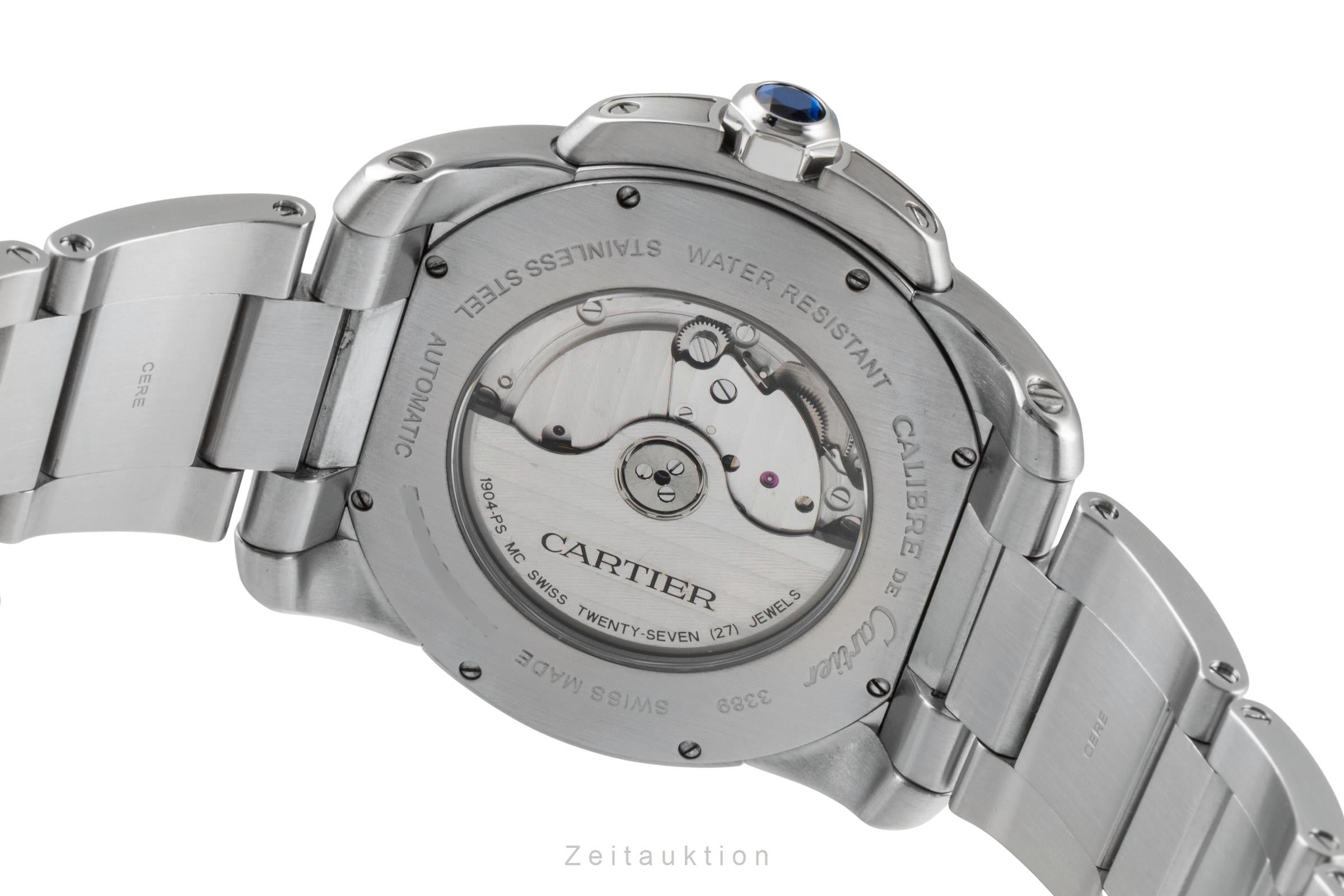 Cartier Calibre de Cartier steel automatic men's watch W7100041  [2507304]