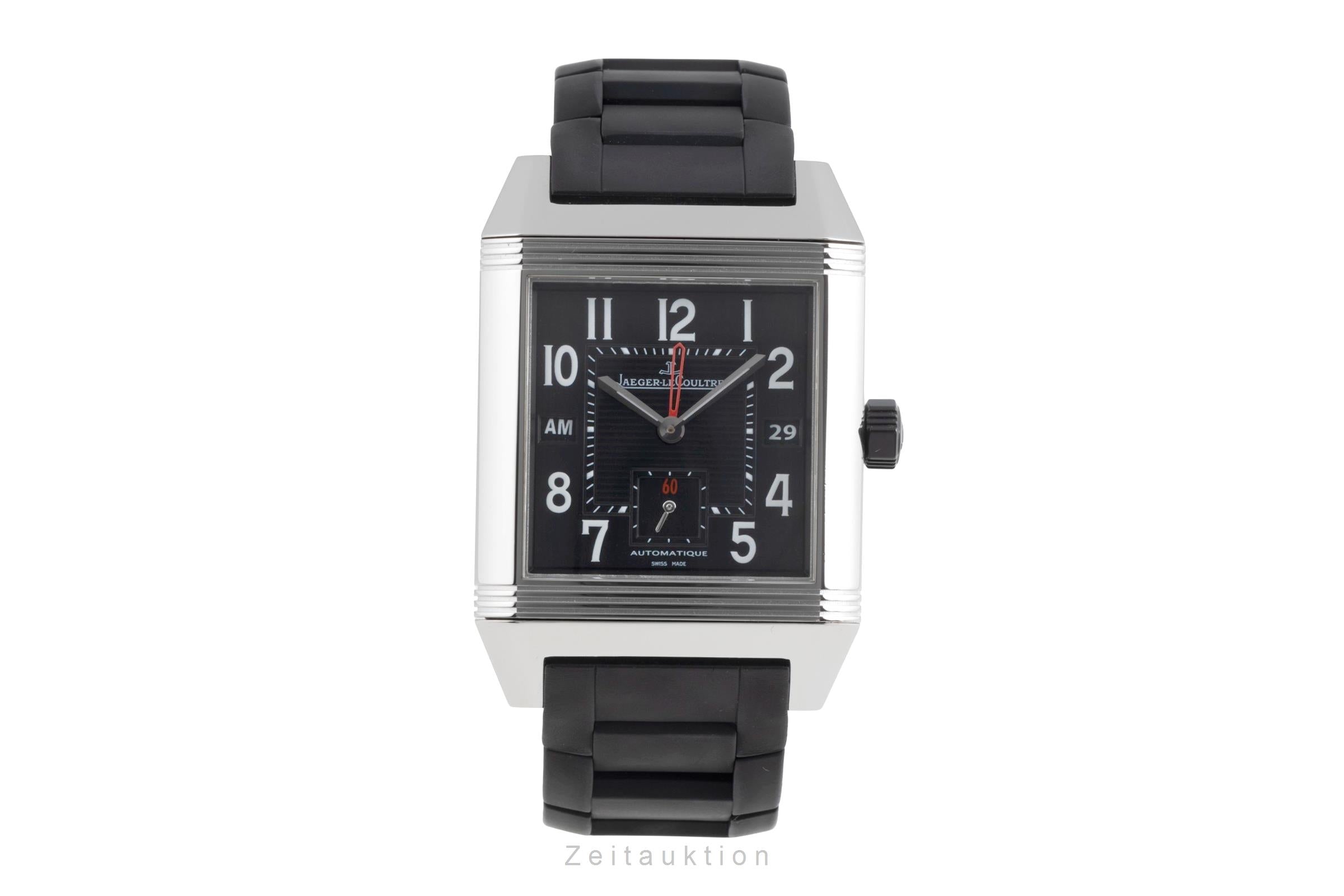 Jaeger LeCoultre Reverso Squadra Hometime Stahl Automatik Ref. Q700867P Box  [2507305]
