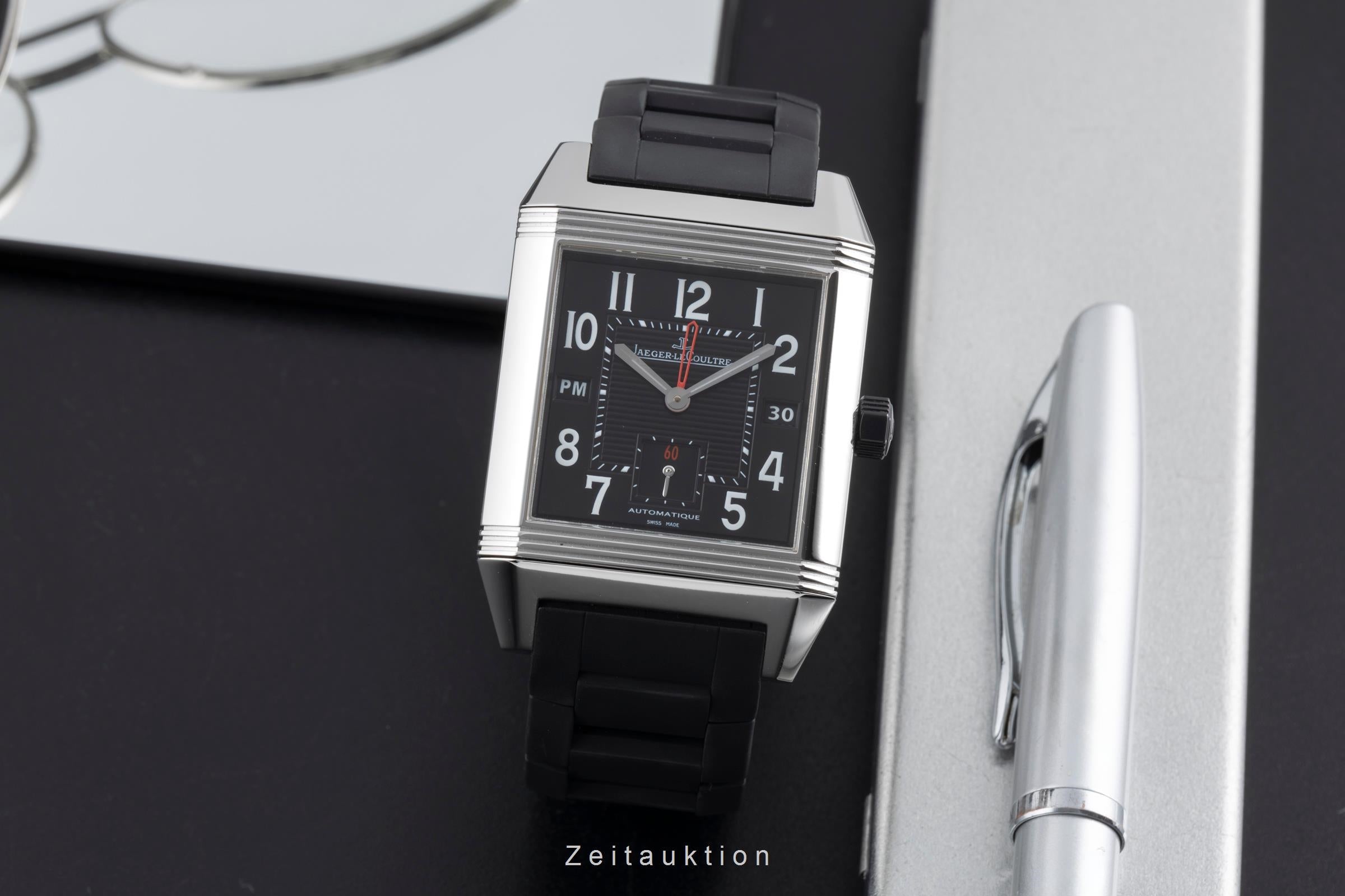 Jaeger LeCoultre Reverso Squadra Hometime Stahl Automatik Ref. Q700867P Box  [2507305]