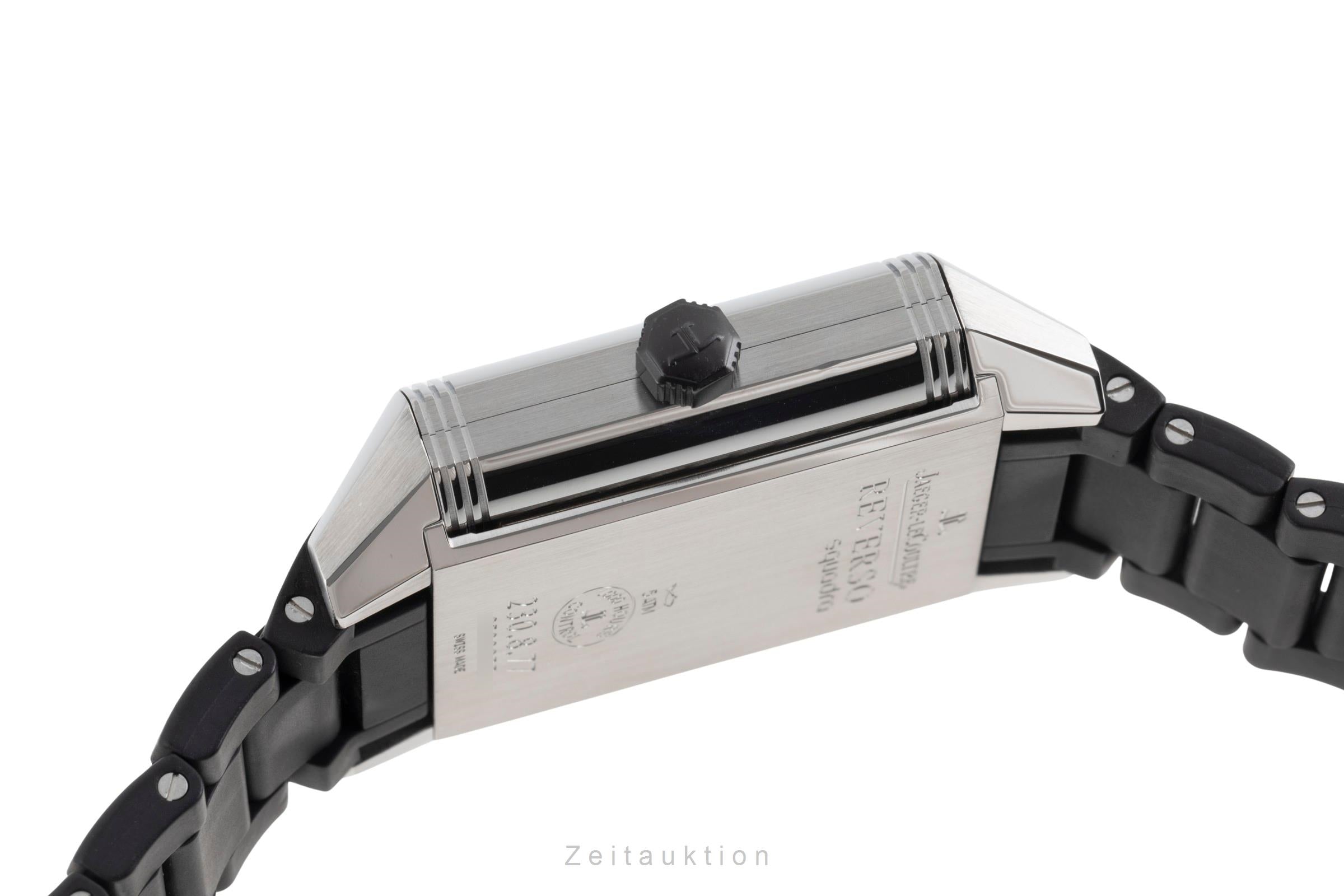 Jaeger LeCoultre Reverso Squadra Hometime Stahl Automatik Ref. Q700867P Box  [2507305]