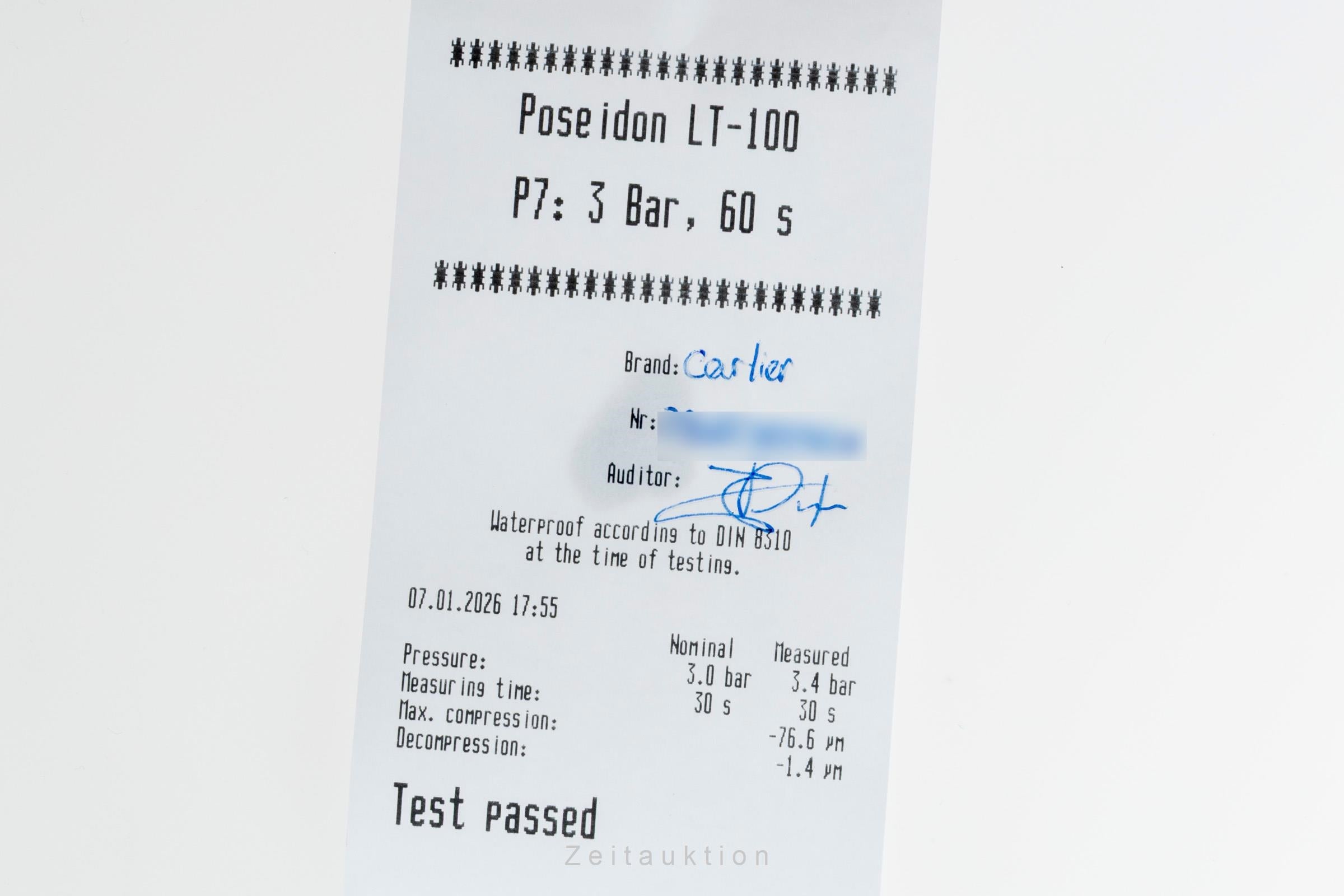 Cartier Pasha XL Automatik Night & Day Edelstahl Herrenuhr Ref. W31093M7  [2507309]