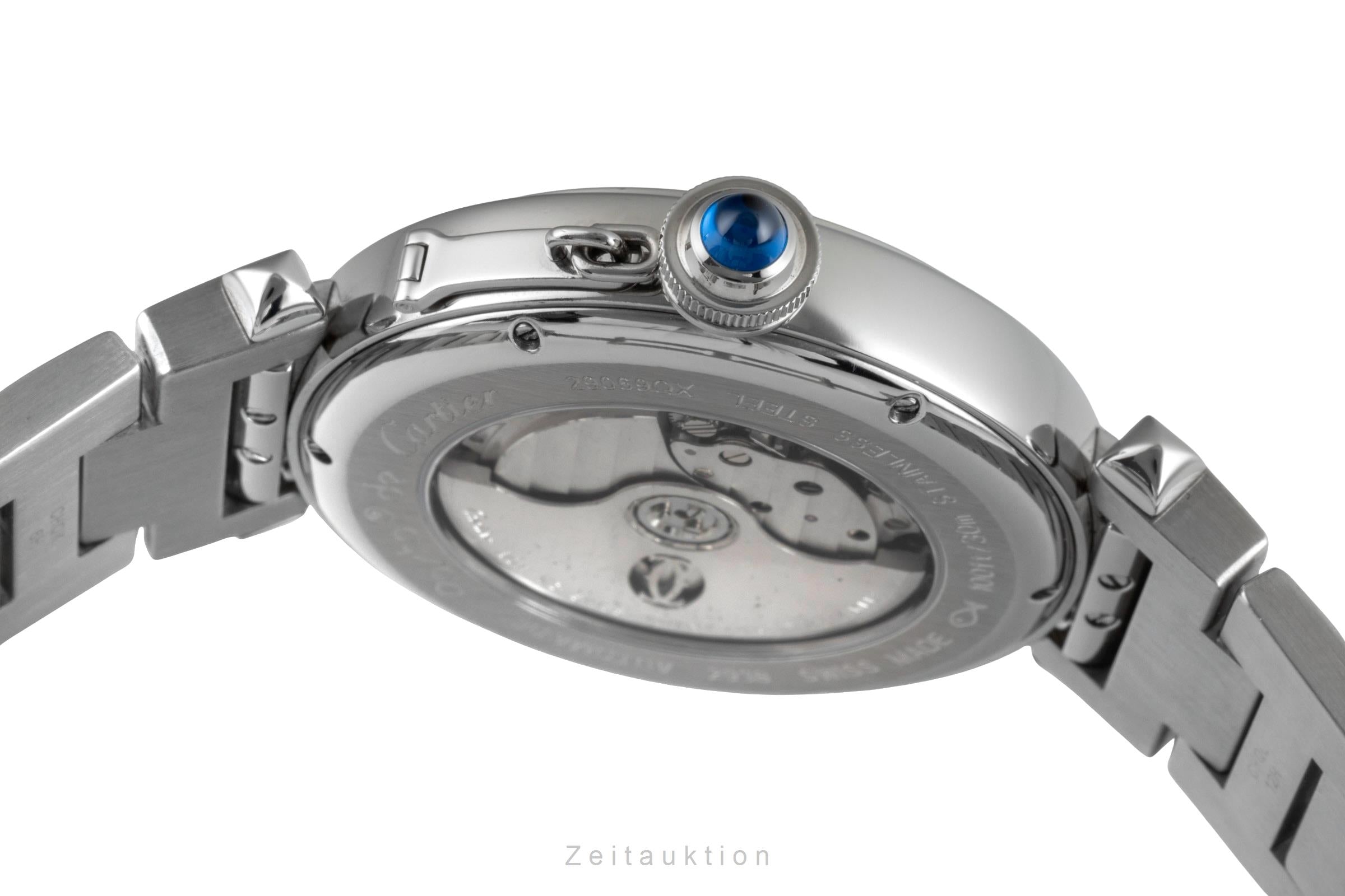 Cartier Pasha XL Automatik Night & Day Edelstahl Herrenuhr Ref. W31093M7  [2507309]