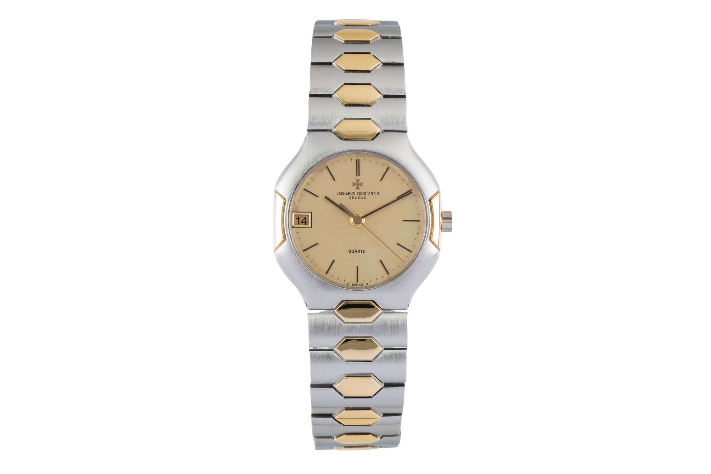 Vacheron & Constantin steel / gold quartz unisex 73001/946 Vintage  [2507313]