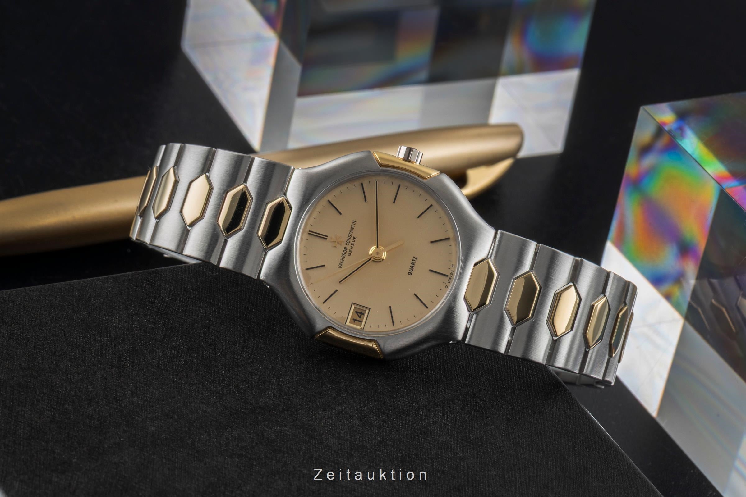 Vacheron & Constantin steel / gold quartz unisex 73001/946 Vintage  [2507313]