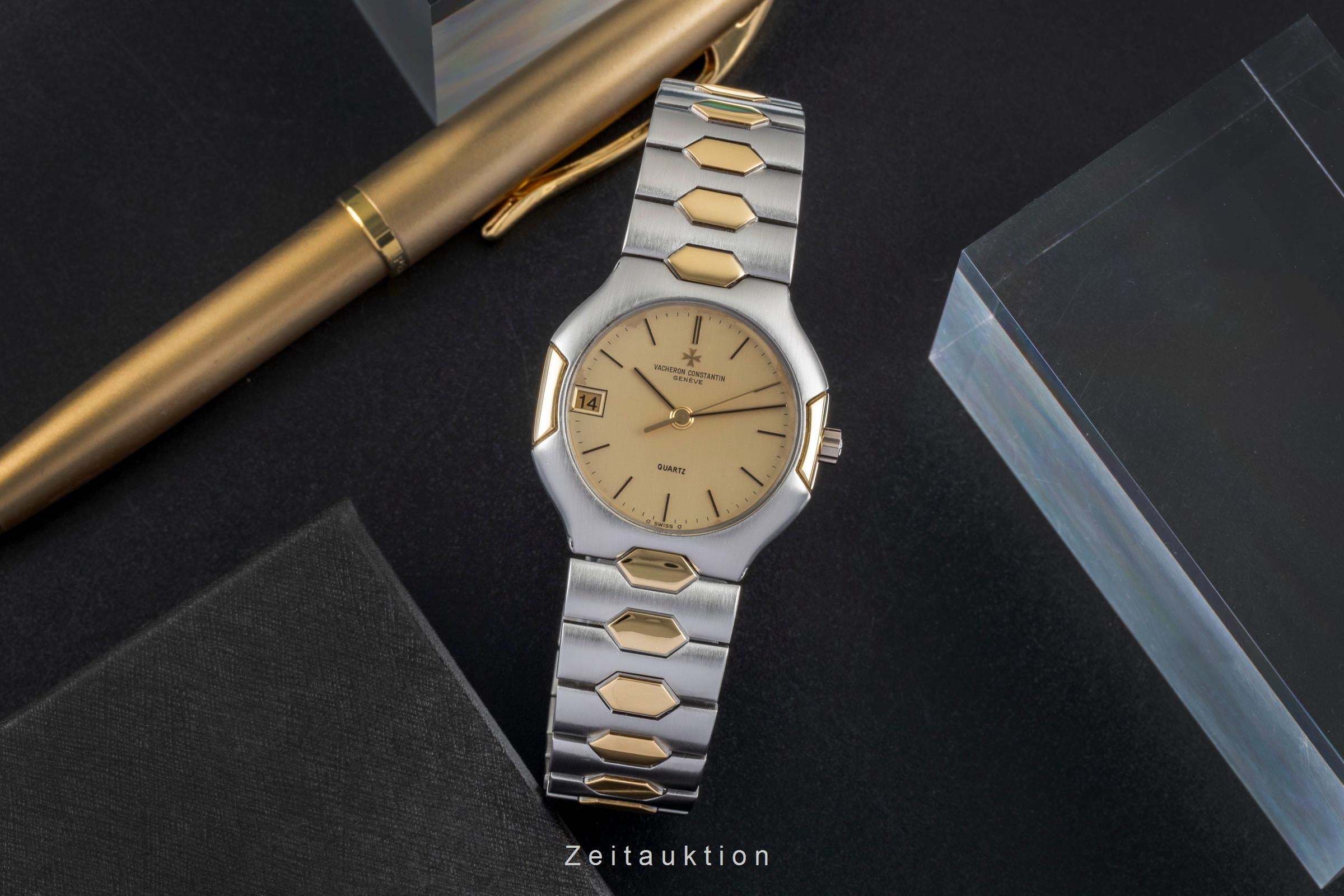 Vacheron & Constantin steel / gold quartz unisex 73001/946 Vintage  [2507313]
