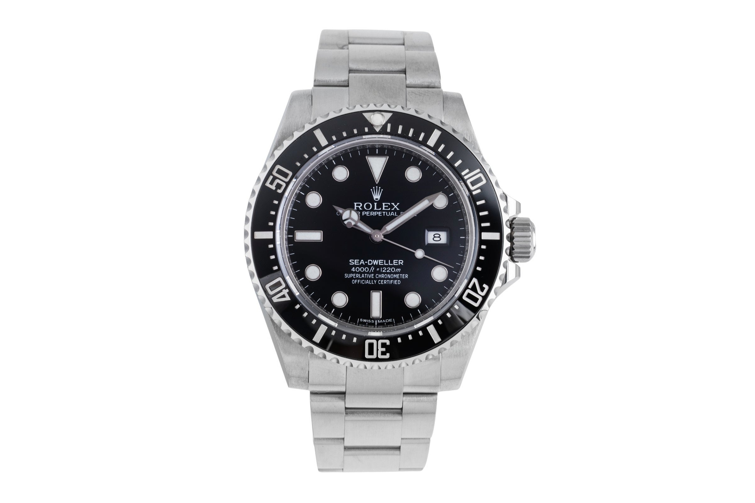 Rolex Sea-Dweller 4000 Oyster Edelstahl Automatik Herrenuhr Ref. 116600 B&P 2015 [2507315]