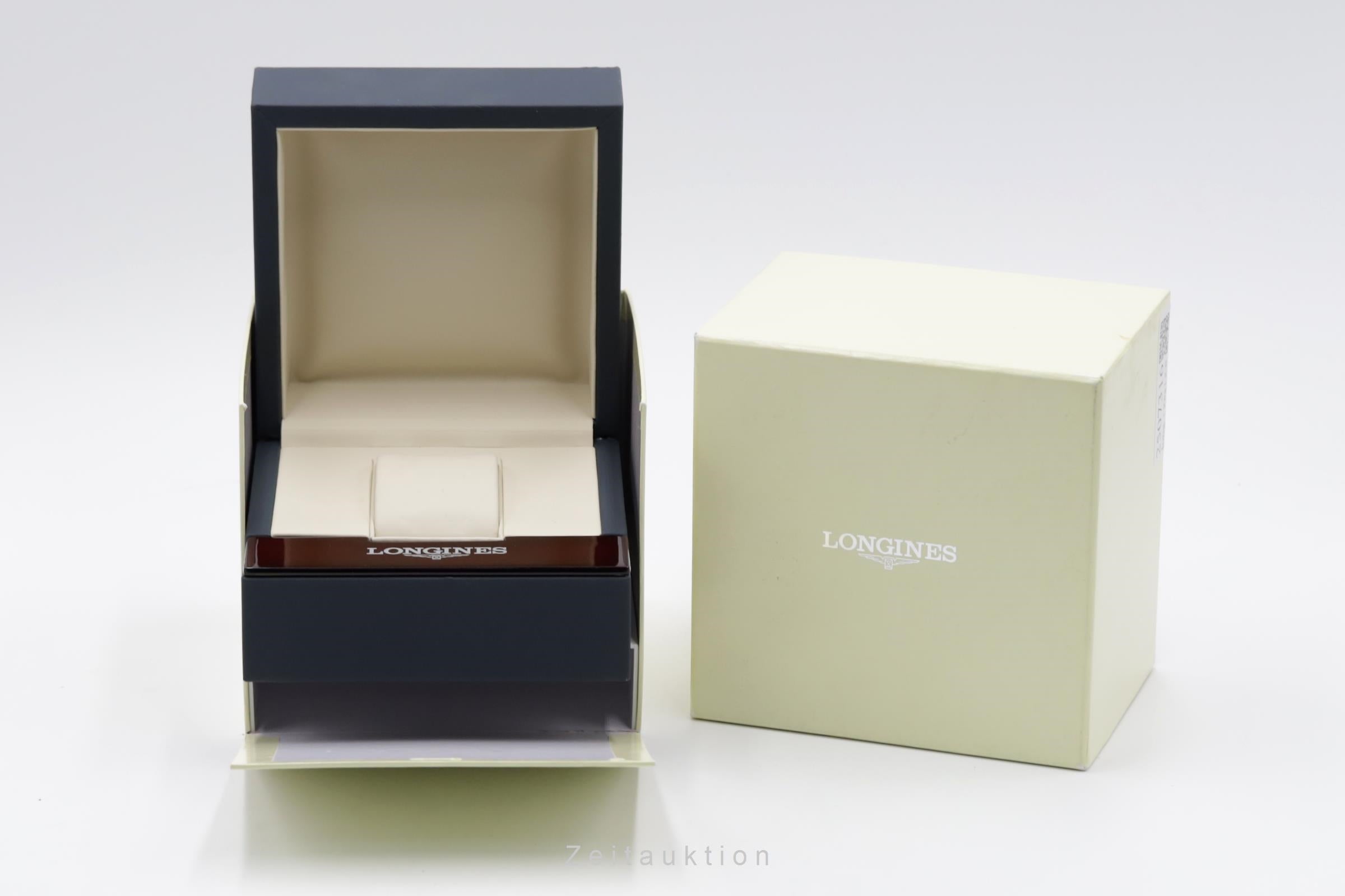 Longines Conquest Stahl Quarz Damenuhr MOP Dial Diamonds Ref. L3.316.4.88.6 Box  [2507316]