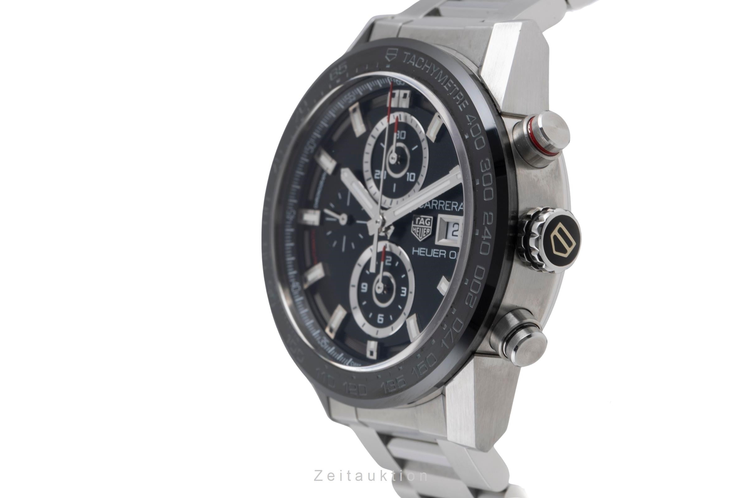 Tag Heuer Carrera chronograph steel automatic men's watch CAR201Z.BA0714  [2507317]