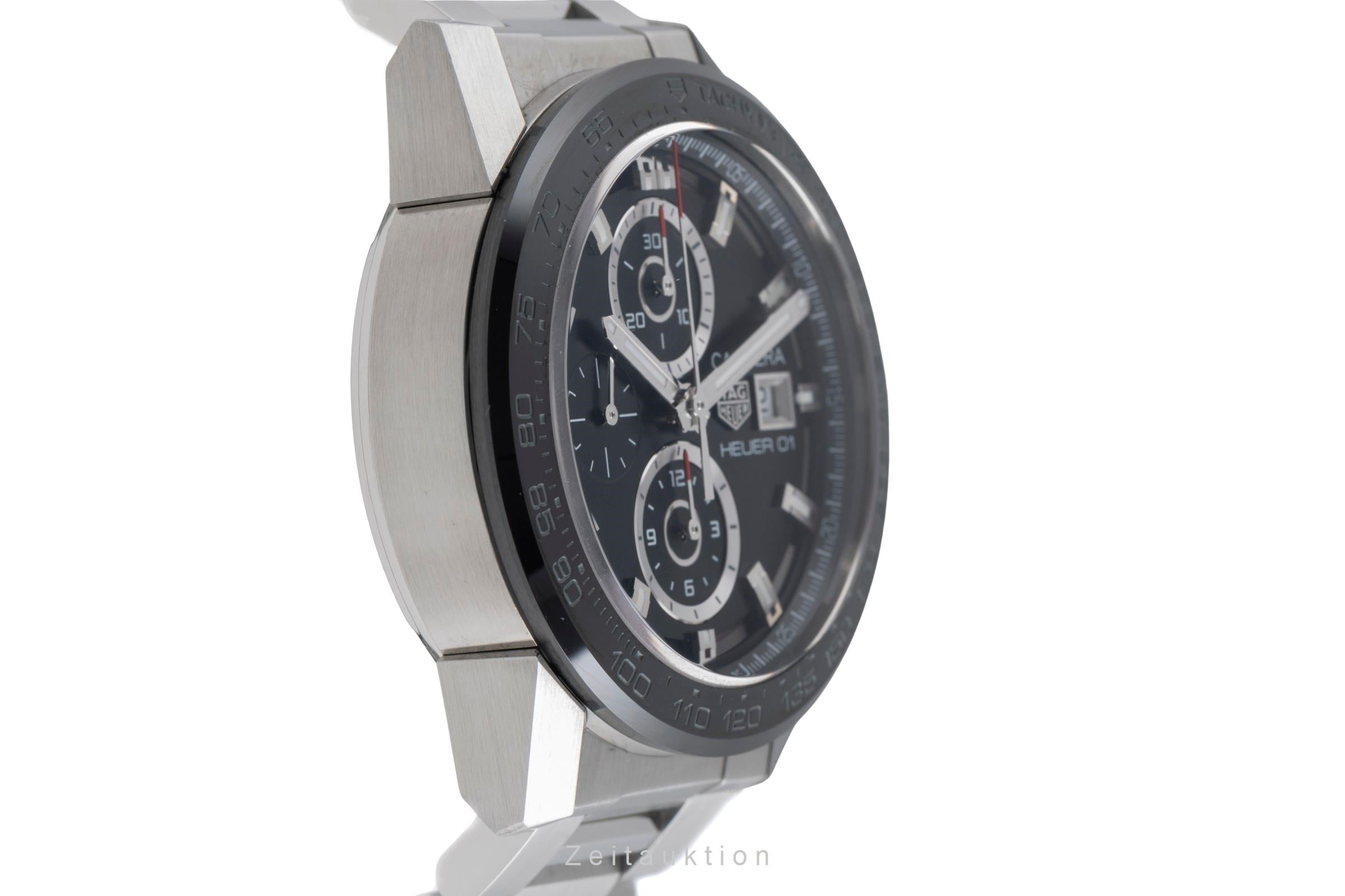 Tag Heuer Carrera chronograph steel automatic men's watch CAR201Z.BA0714  [2507317]