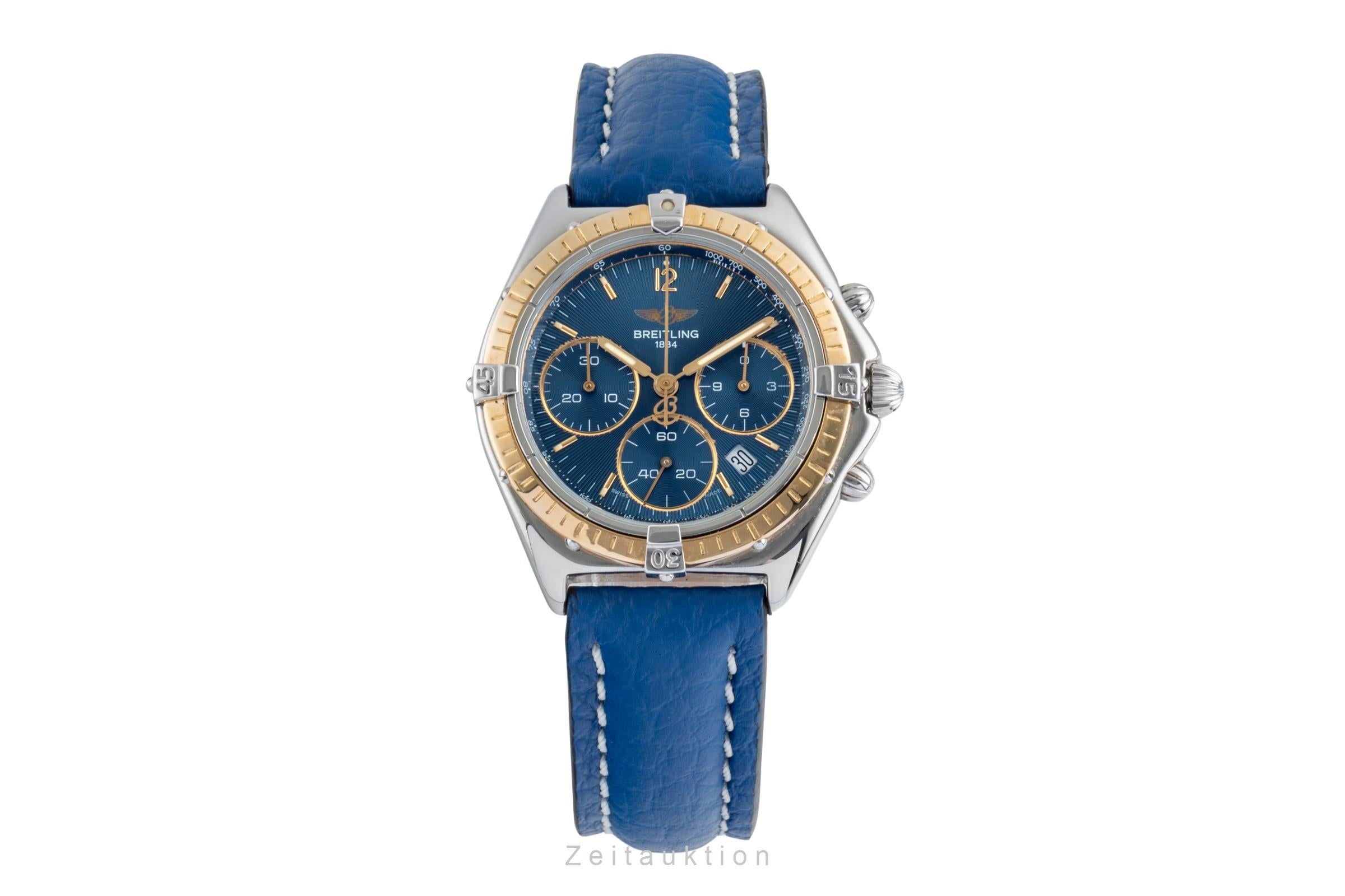 Breitling Windrider Sextant Datum Stahl / Gold Herrenuhr Ref. D55046  [2507318]