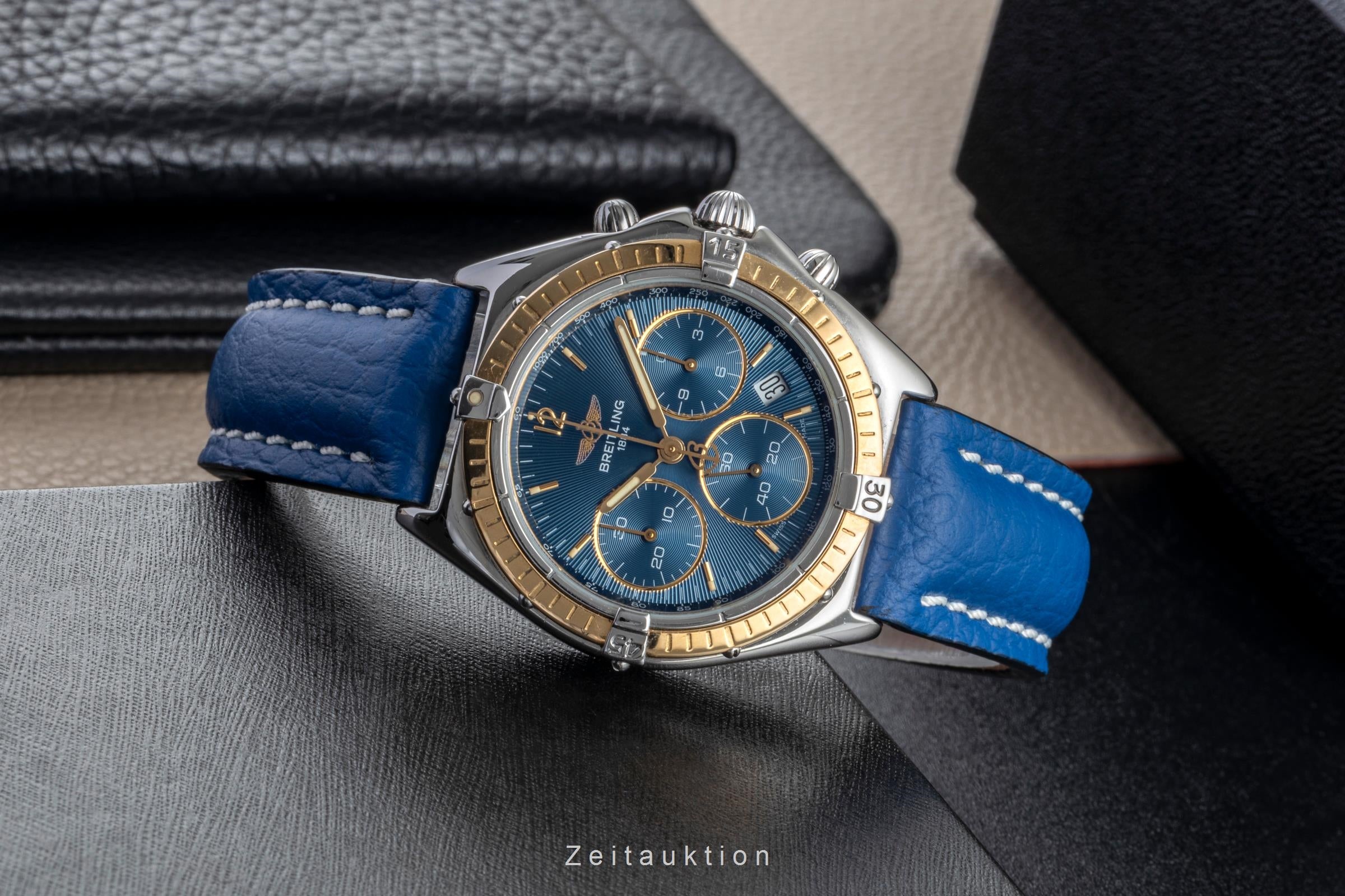 Breitling Windrider Sextant Datum Stahl / Gold Herrenuhr Ref. D55046  [2507318]