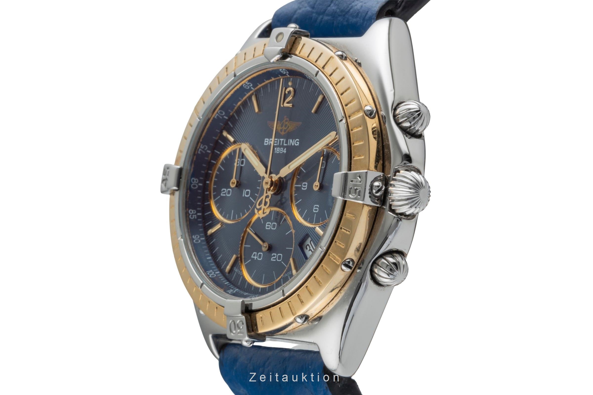 Breitling Windrider chronograph steel / gold quartz Kal. 1270 Ref
