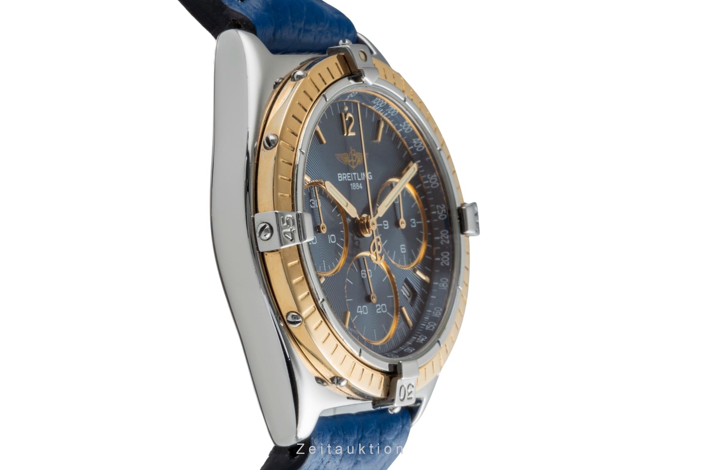 Breitling Windrider Sextant Datum Stahl / Gold Herrenuhr Ref. D55046  [2507318]