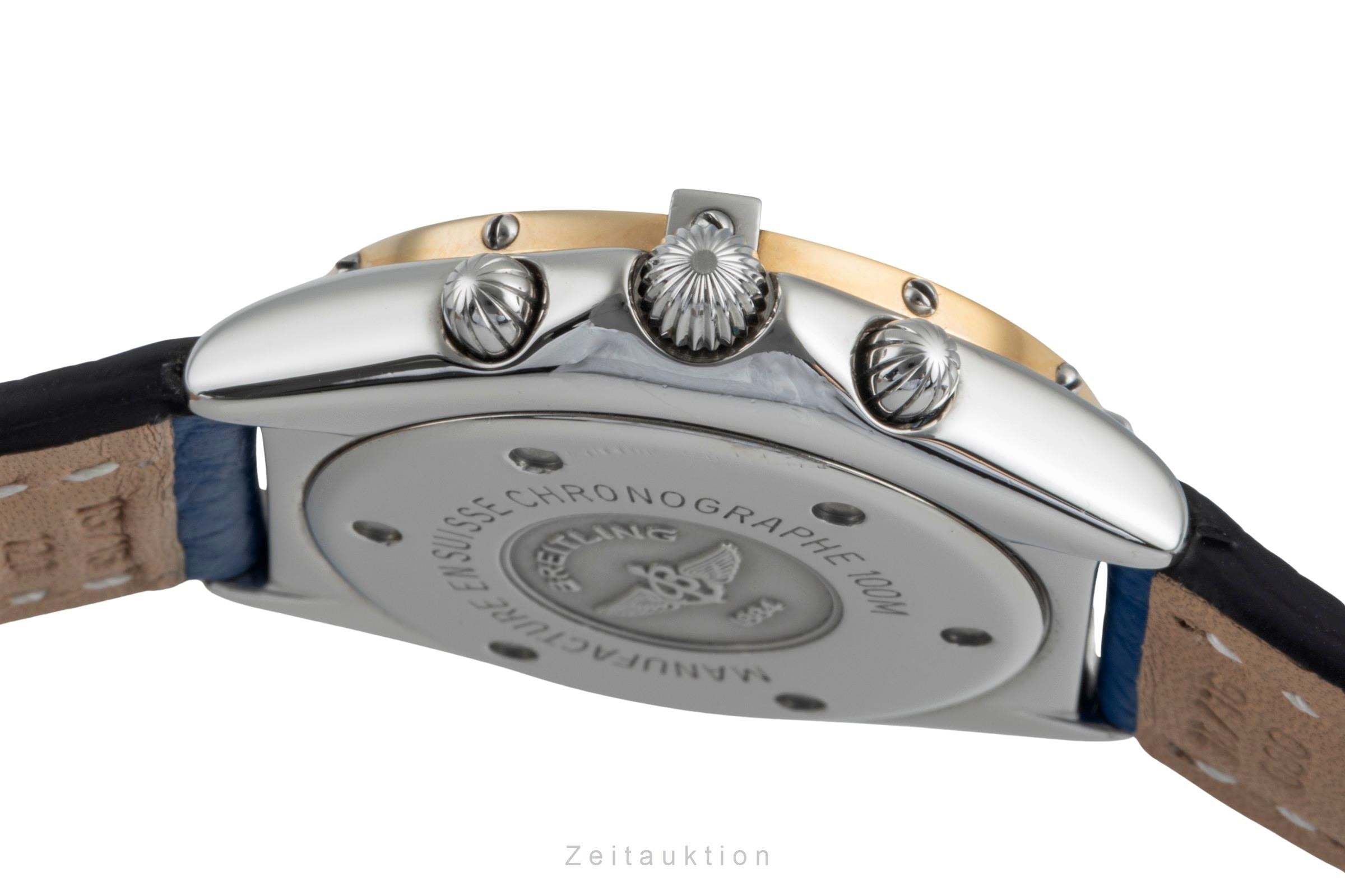 Breitling Windrider Sextant Datum Stahl / Gold Herrenuhr Ref. D55046  [2507318]