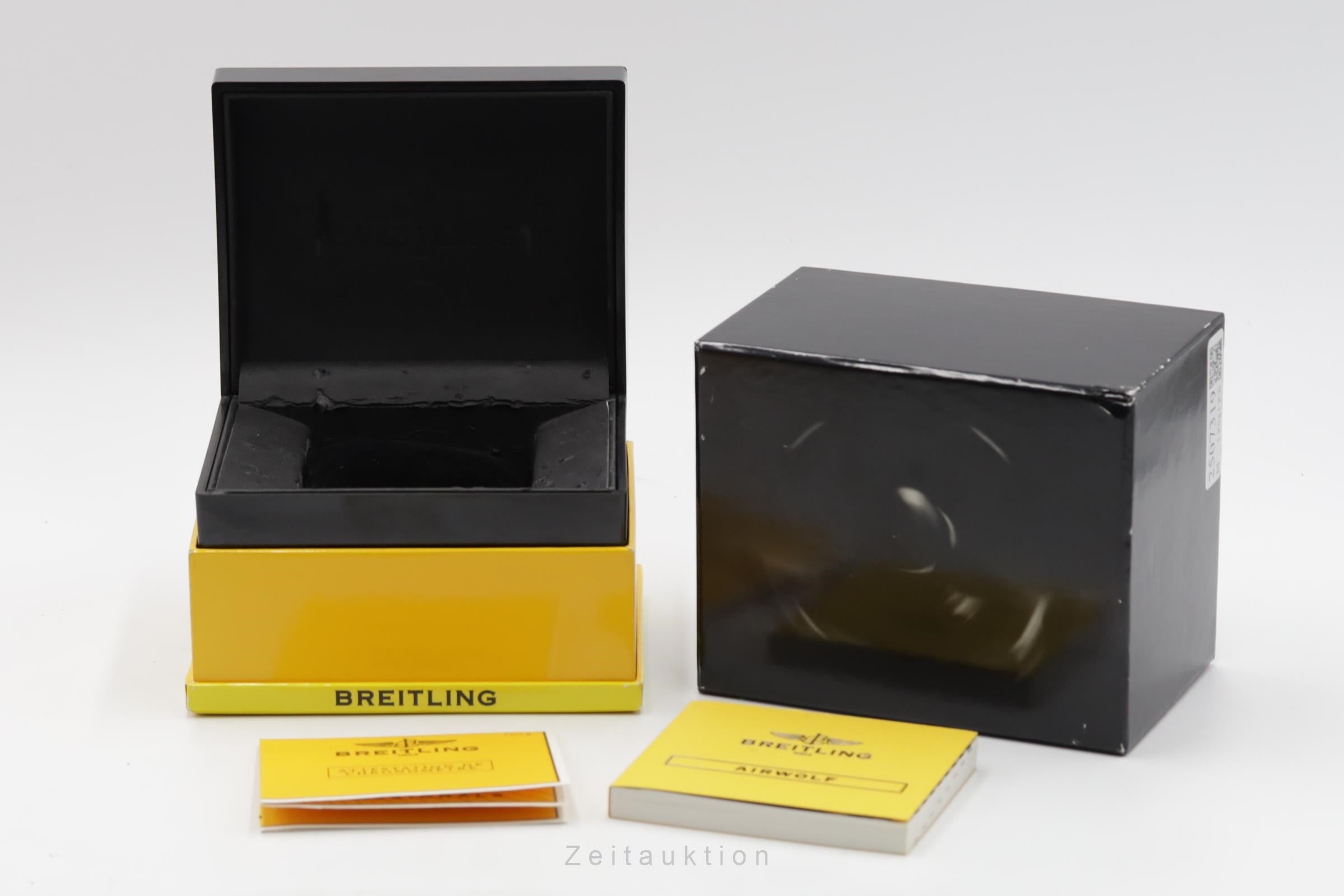 Breitling Airwolf Chronograph Black Dial Edelstahl Quarz Herrenuhr Ref. A78363 [2507319]