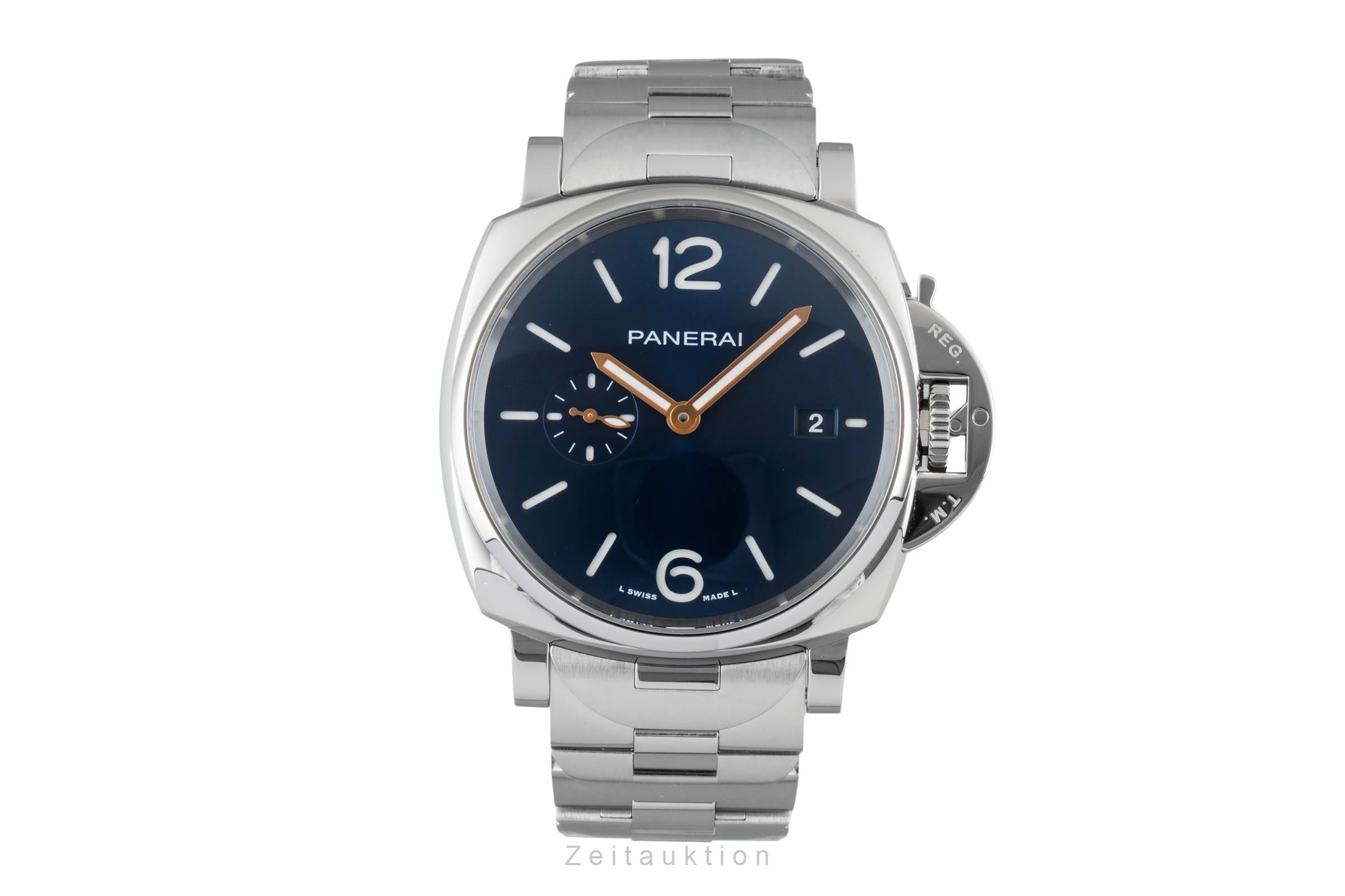 Panerai Luminor  steel automatic men's watch PAM01124 LP: 8600EUR  [2507320]