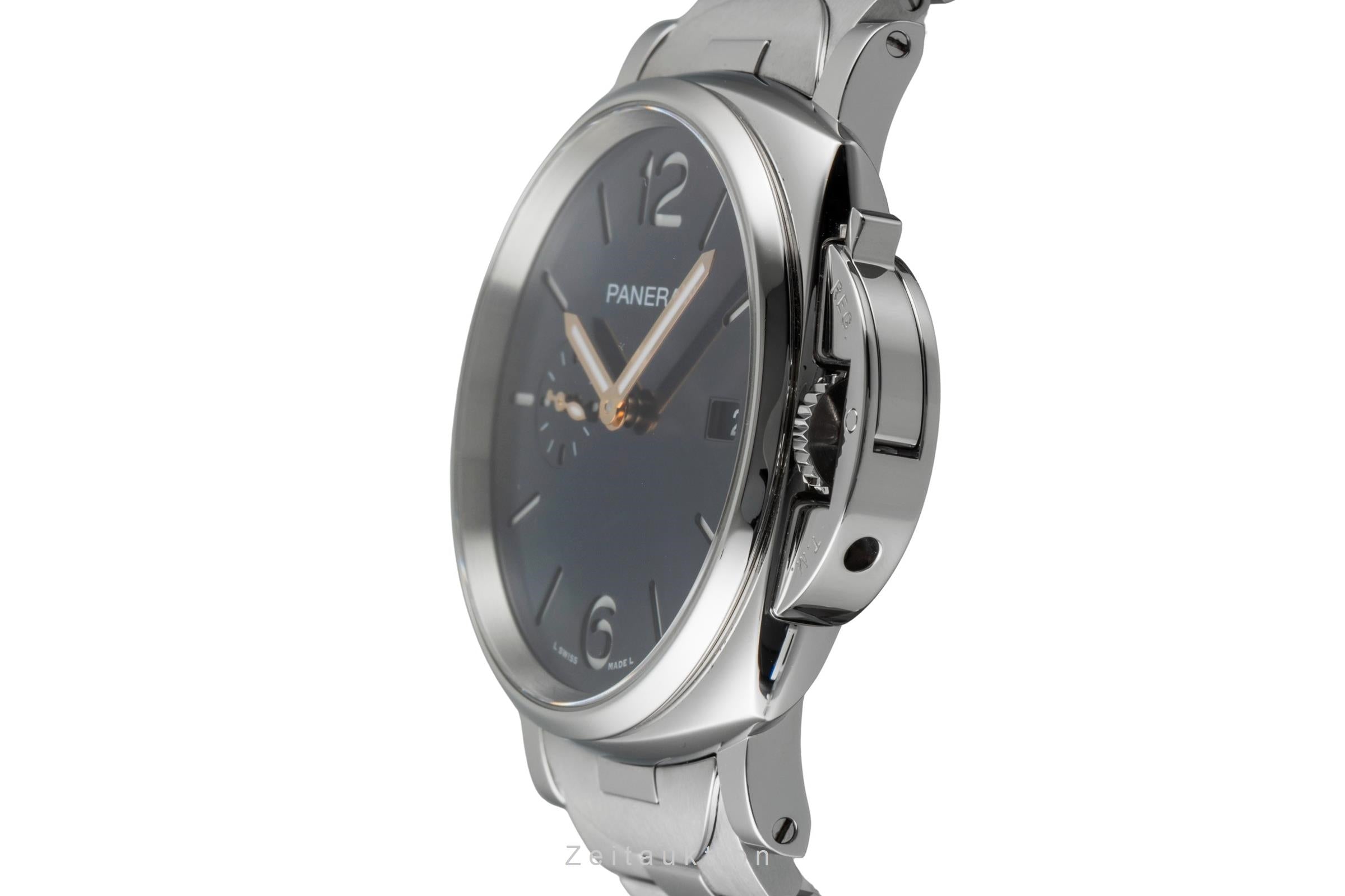 Panerai Luminor  steel automatic men's watch PAM01124 LP: 8600EUR  [2507320]