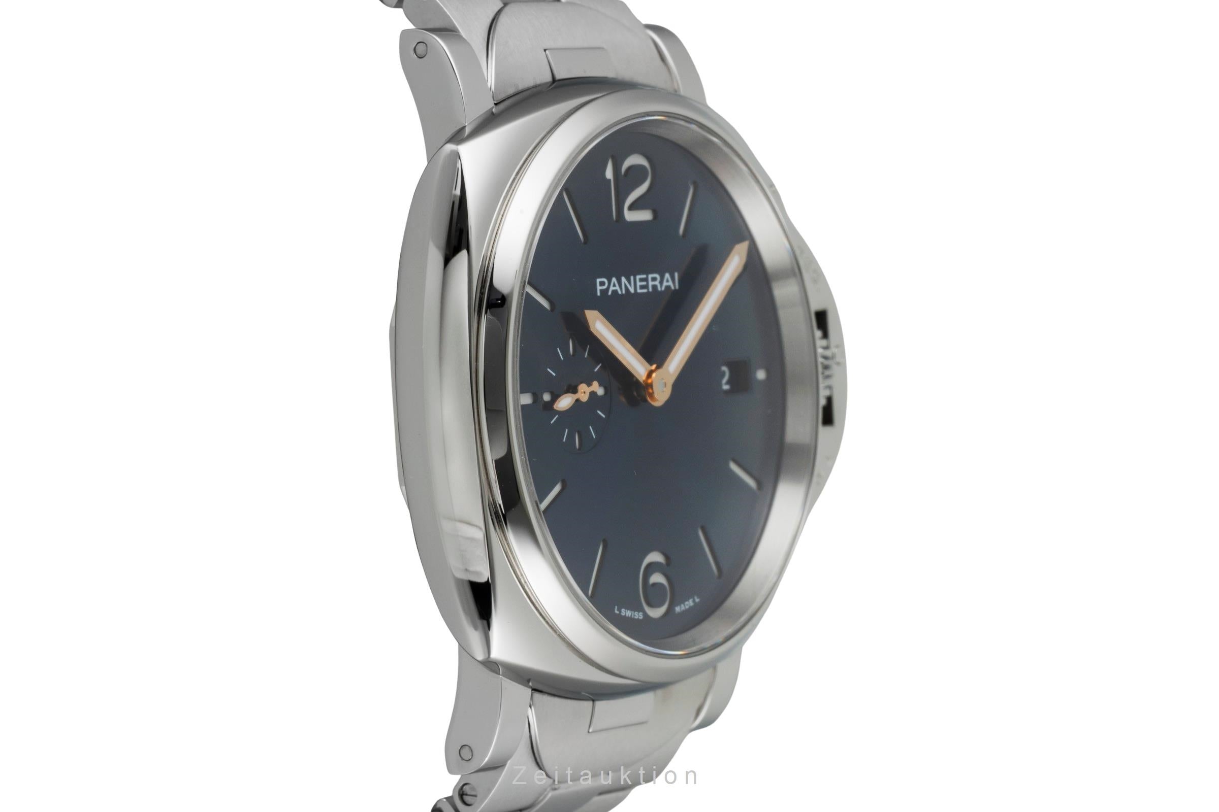 Panerai Luminor  steel automatic men's watch PAM01124 LP: 8600EUR  [2507320]