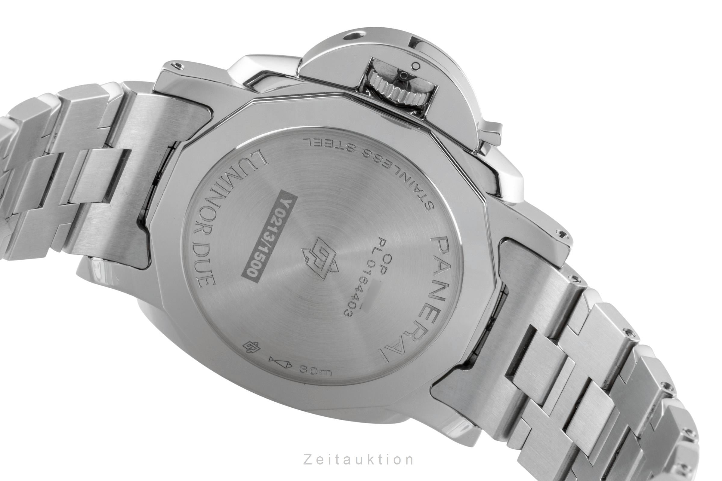 Panerai Luminor  steel automatic men's watch PAM01124 LP: 8600EUR  [2507320]