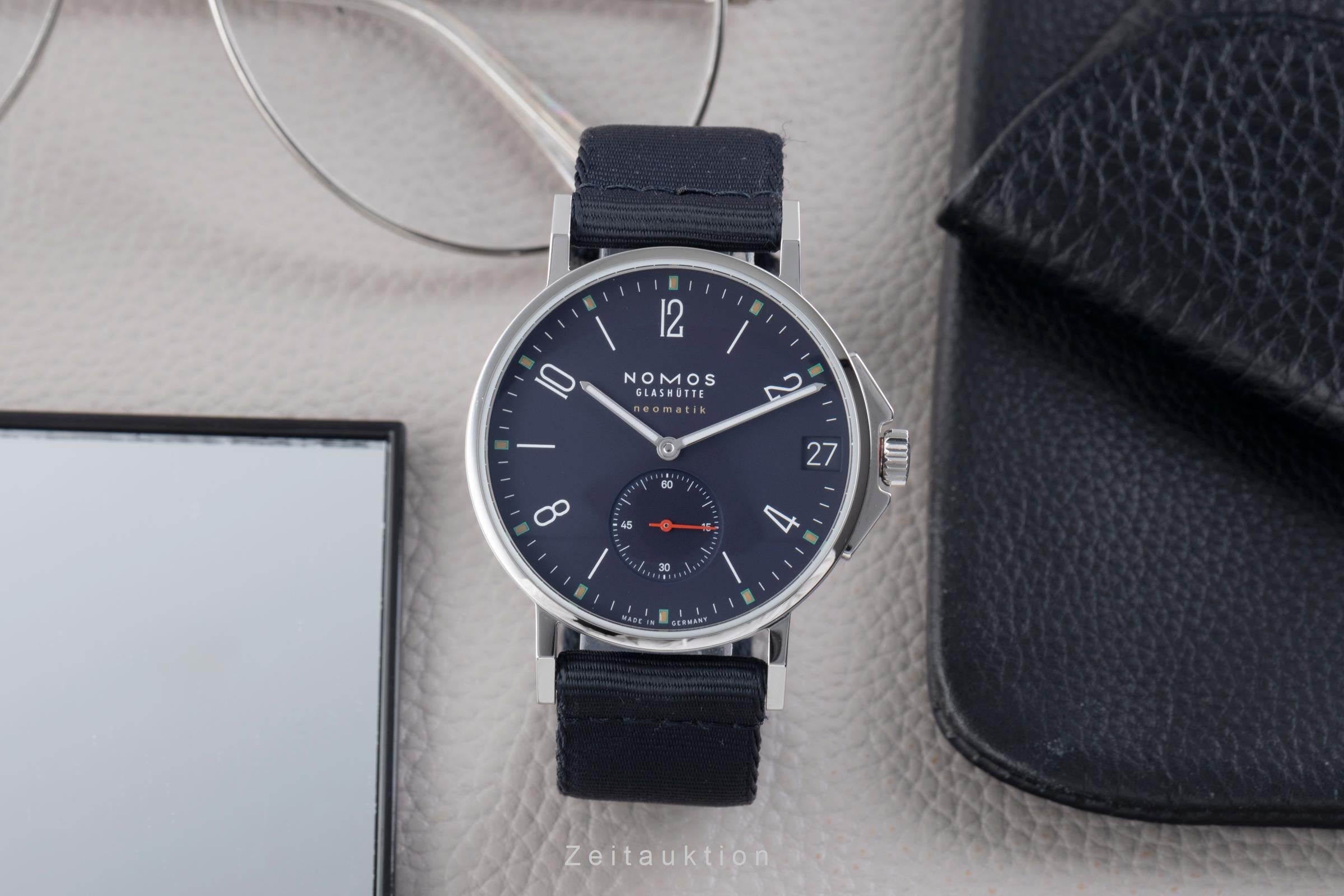 Nomos Ahoi steel automatic men's watch 528  [2507321]