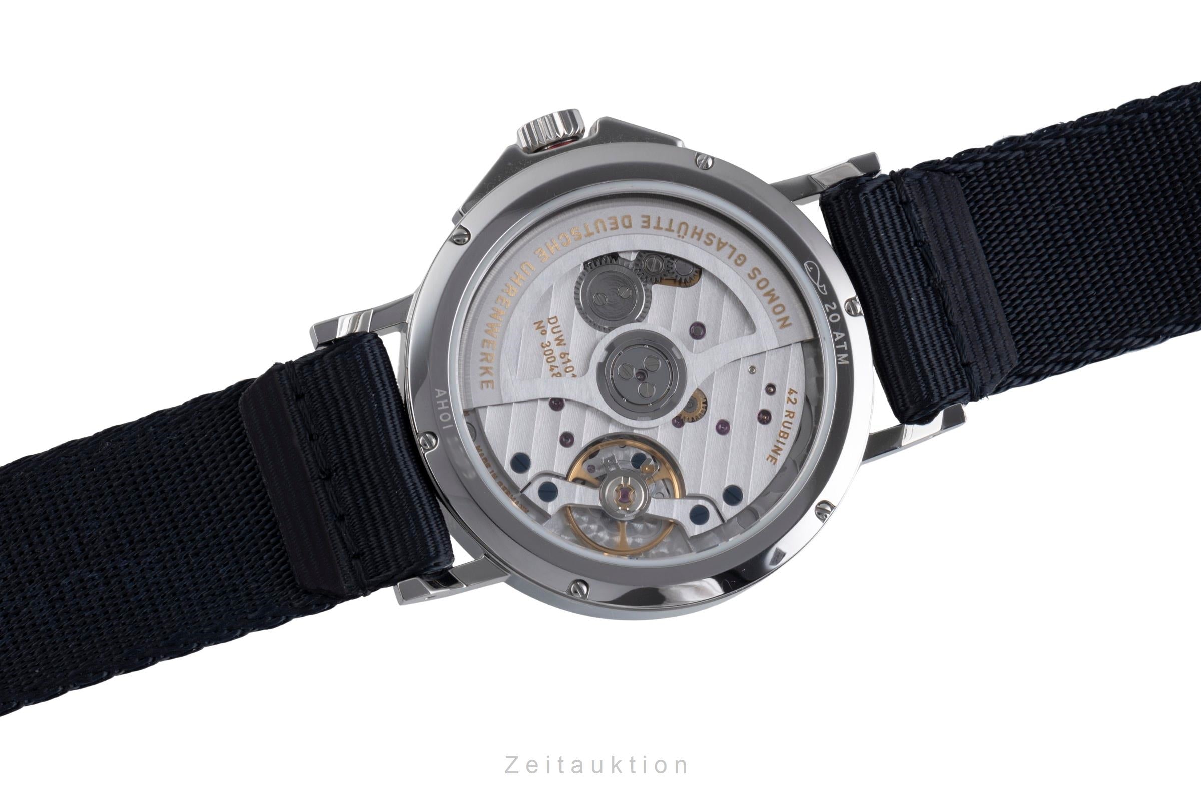 Nomos Ahoi steel automatic men's watch 528  [2507321]