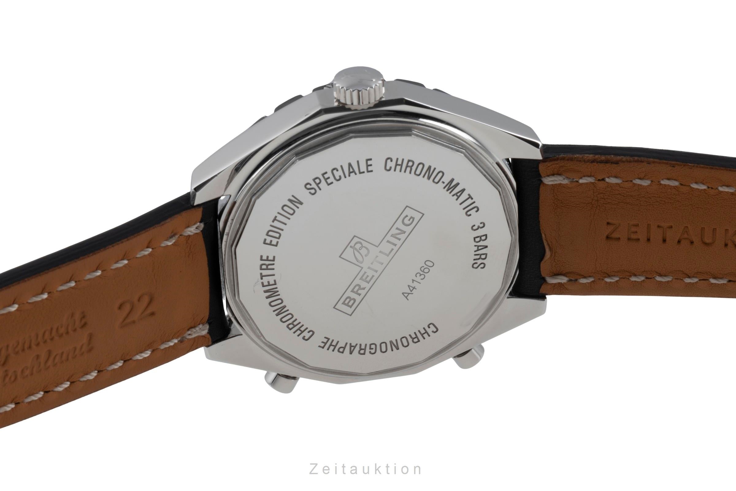 Breitling Chrono-Matic chronograph steel automatic men's watch A41360  [2507322]