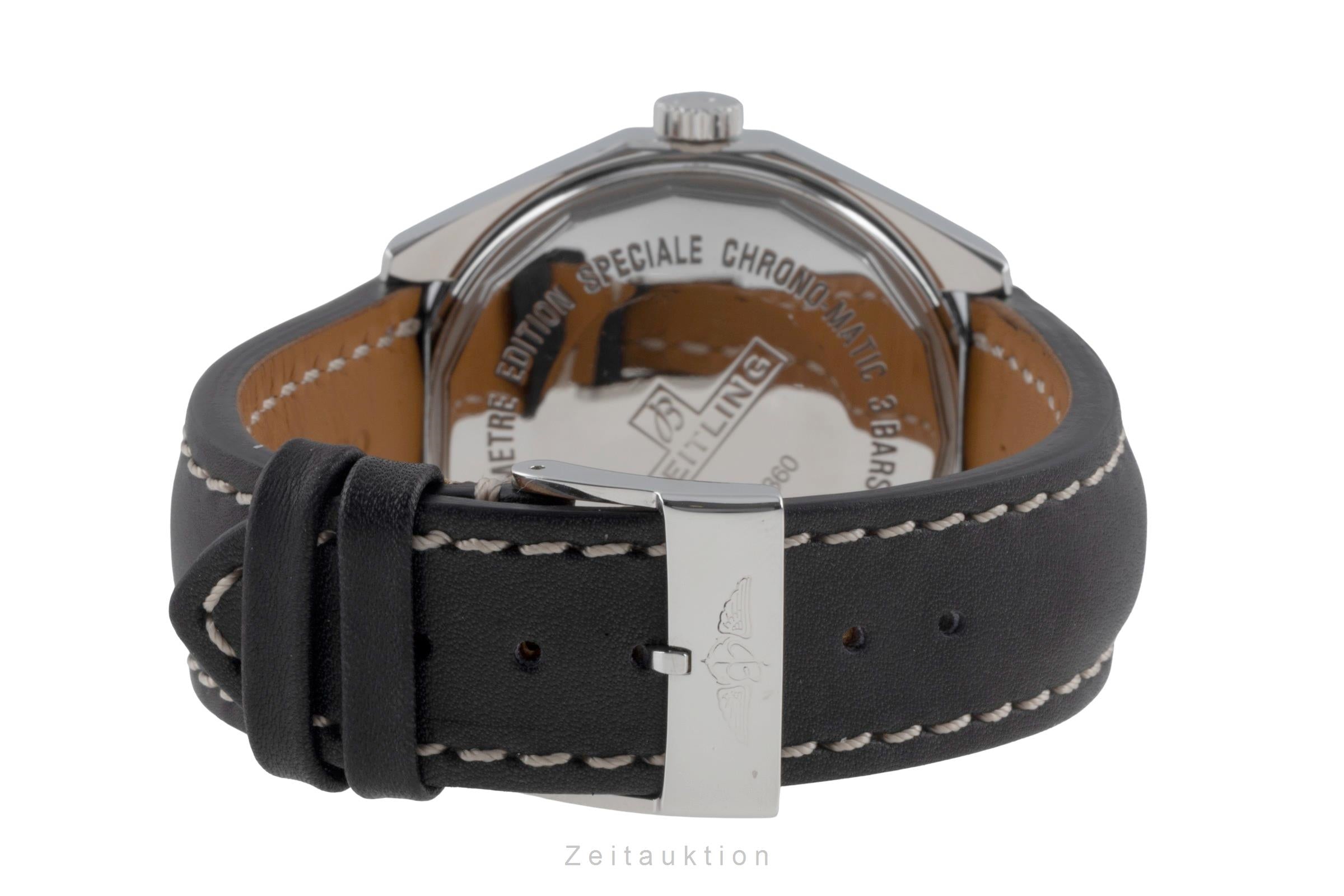 Breitling Chrono-Matic chronograph steel automatic men's watch A41360  [2507322]