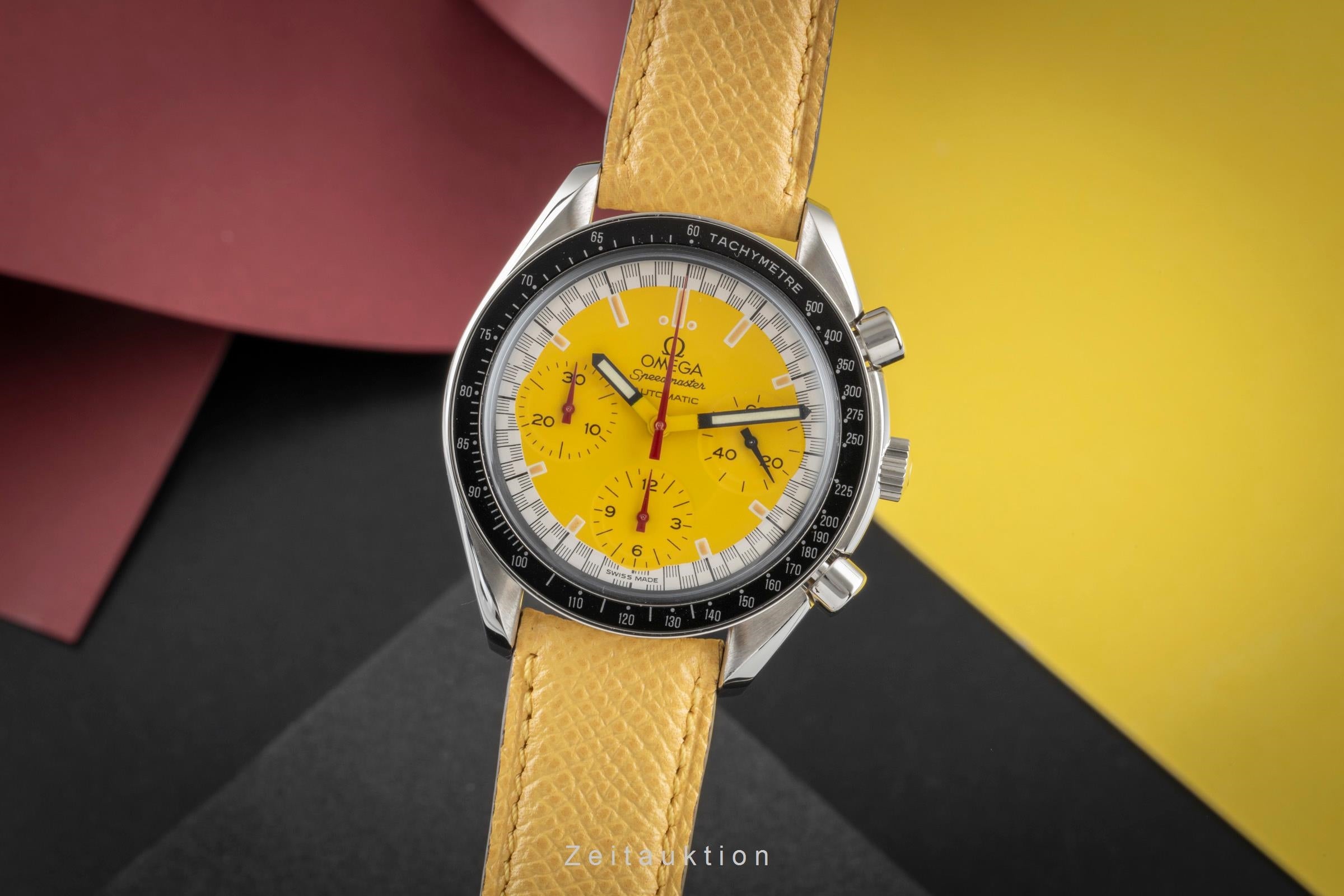 Omega Speedmaster chronograph steel automatic Kal. 1141 Ref
