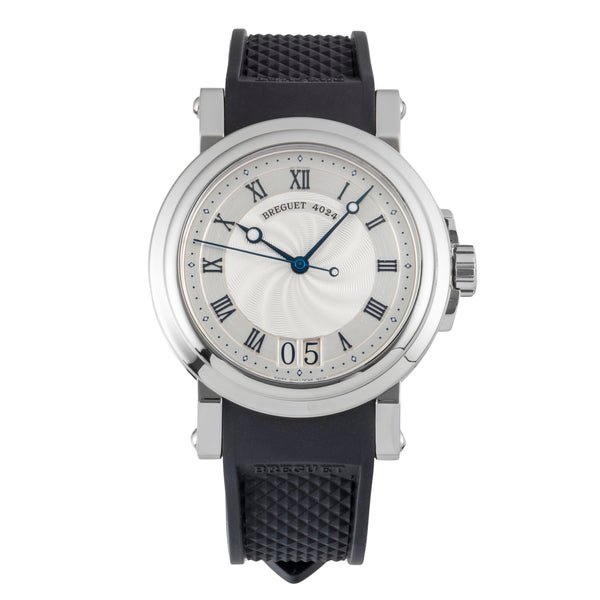 Breguet Marine Big Date Automatik Stahl Ref. 5817 ST/12/SV0 Papiere 2008 [2507324]