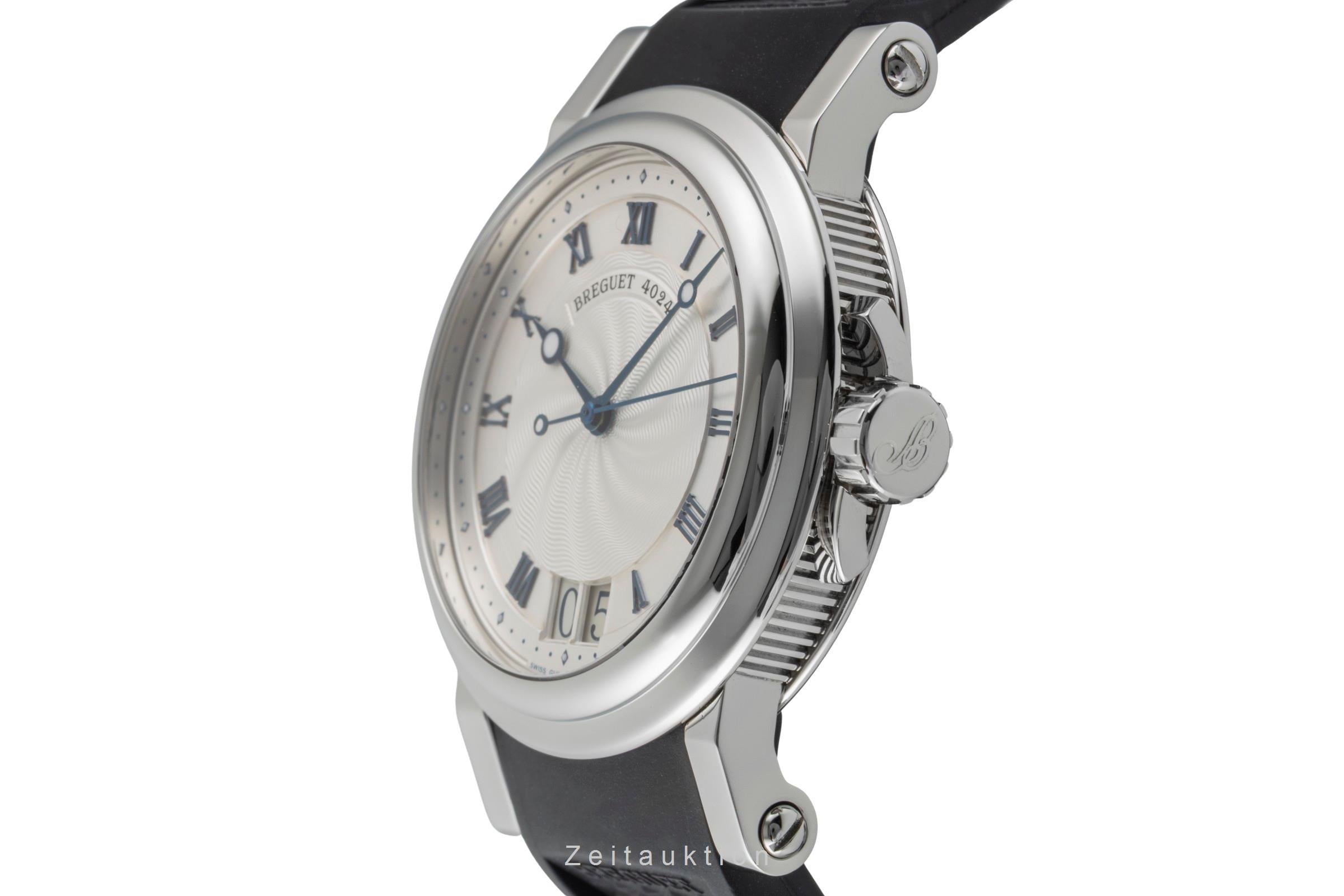 Breguet Marine Big Date Automatik Stahl Ref. 5817 ST/12/SV0 Papiere 2008 [2507324]