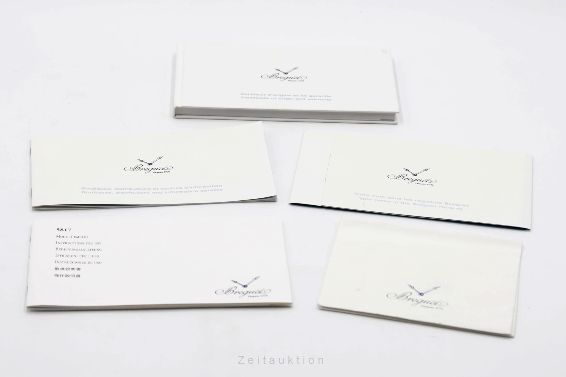 Breguet Marine Big Date Automatik Stahl Ref. 5817 ST/12/SV0 Papiere 2008 [2507324]