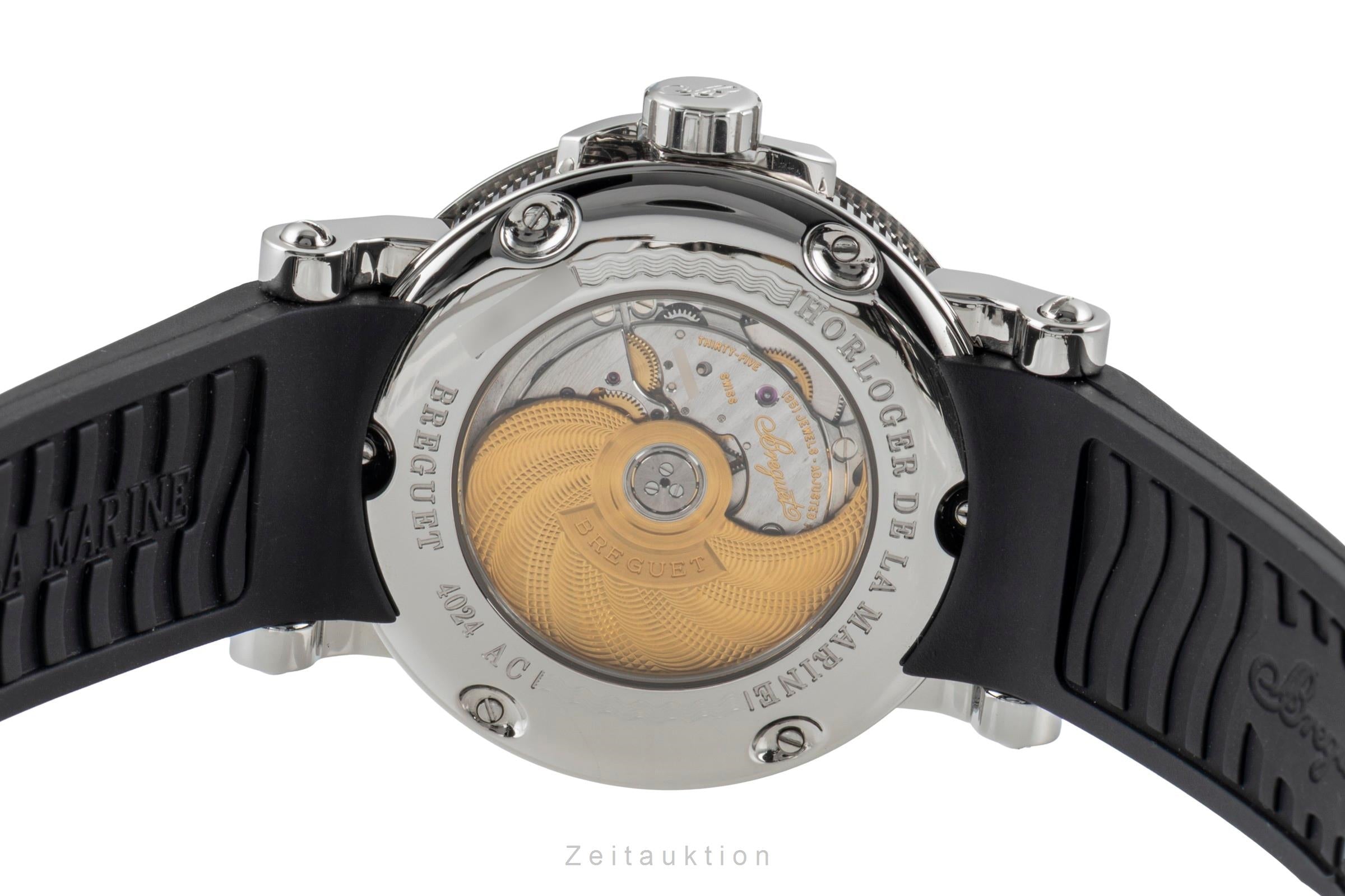 Breguet Marine Big Date Automatik Stahl Ref. 5817 ST/12/SV0 Papiere 2008 [2507324]