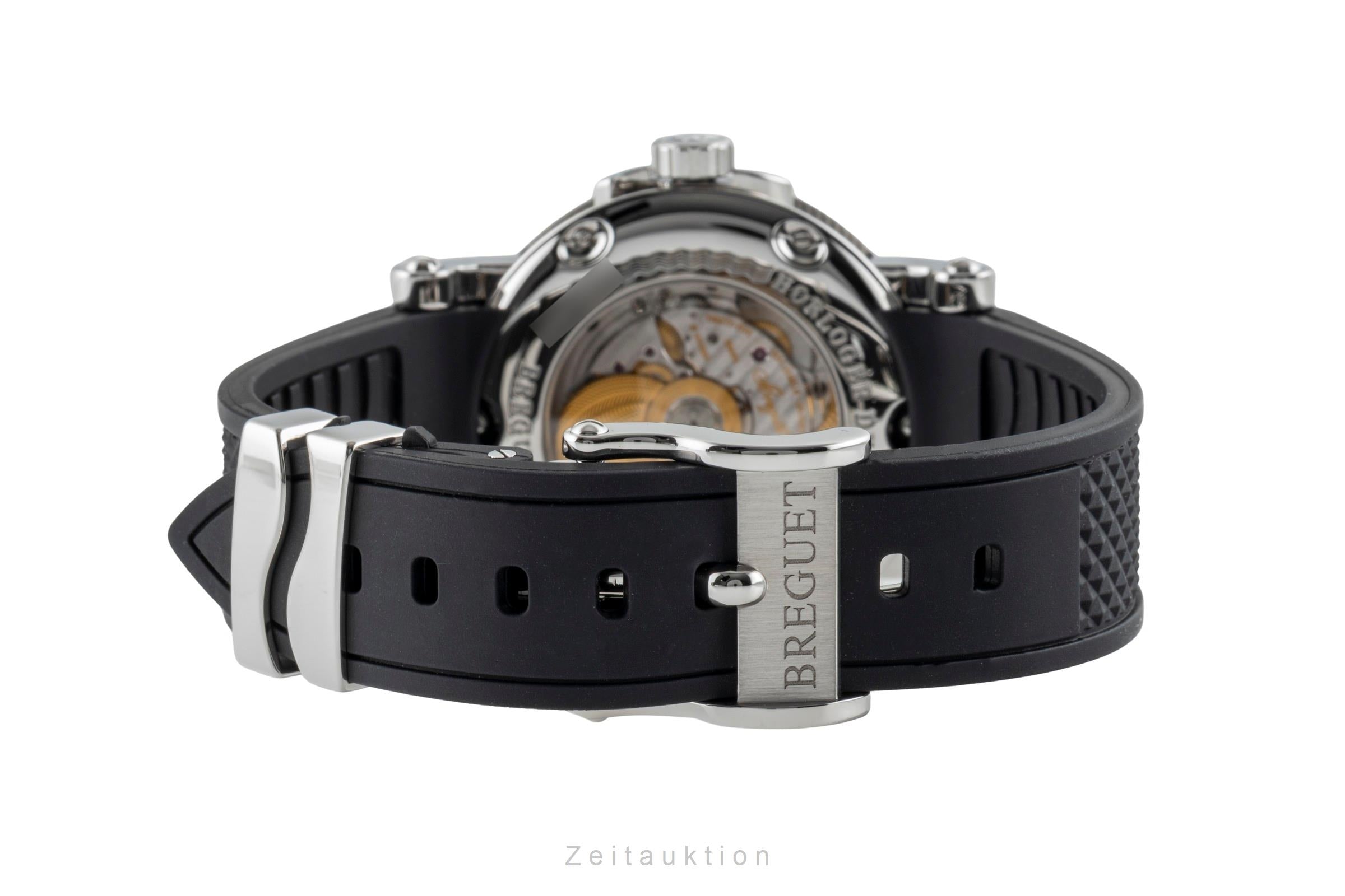 Breguet Marine Big Date Automatik Stahl Ref. 5817 ST/12/SV0 Papiere 2008 [2507324]