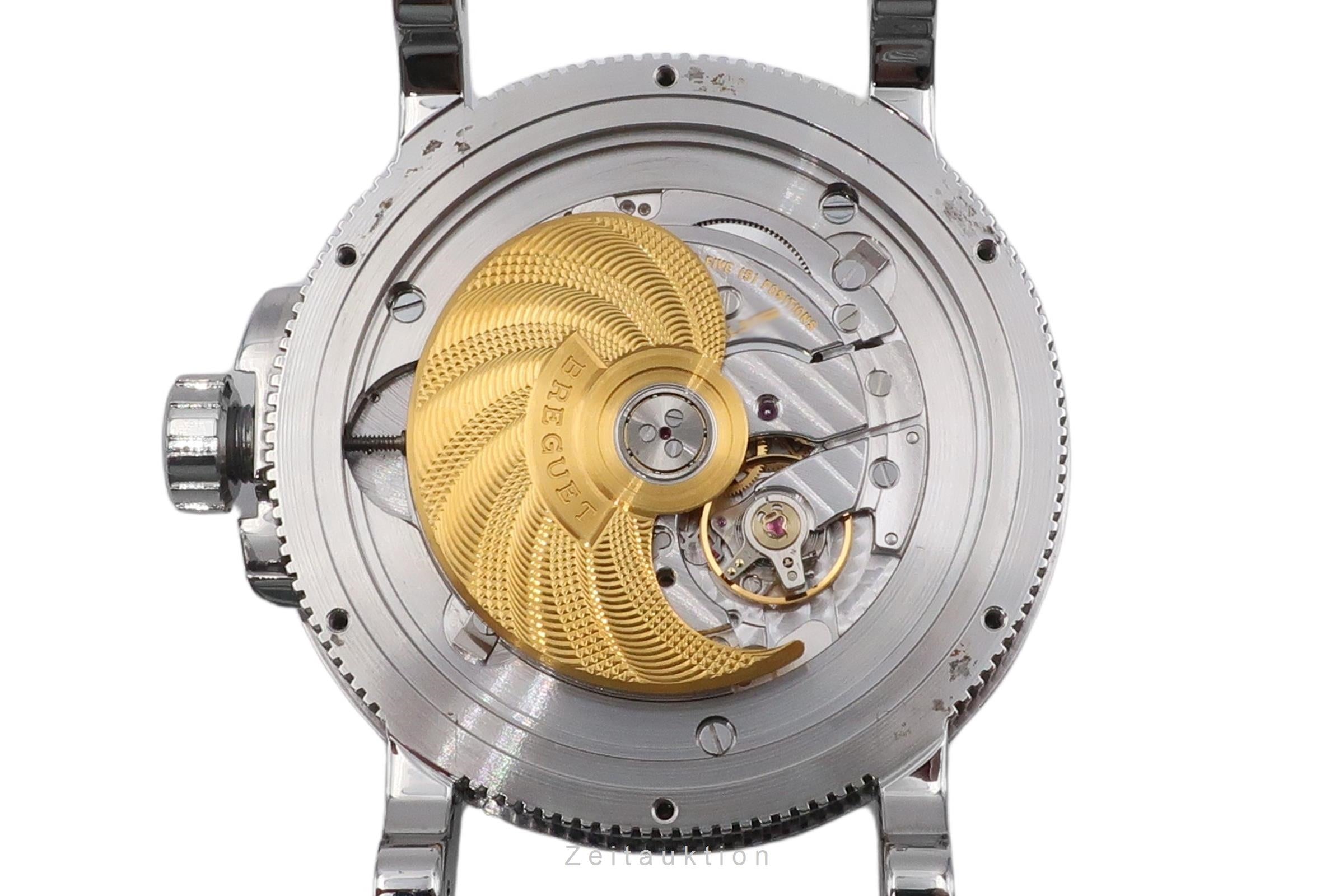 Breguet Marine Big Date Automatik Stahl Ref. 5817 ST/12/SV0 Papiere 2008 [2507324]