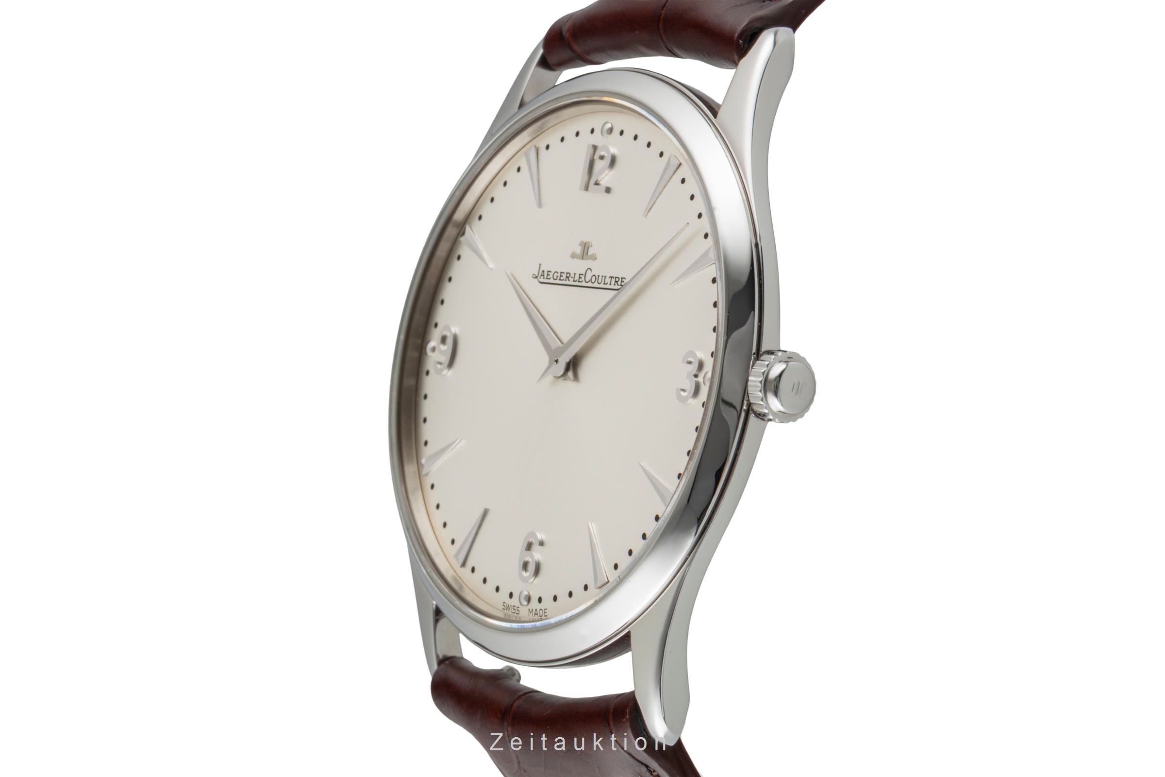 Jaeger-LeCoultre Master Ultra Thin 38 Handaufzug Stahl Ref. Q1348420 172.8.79.S [2507325]