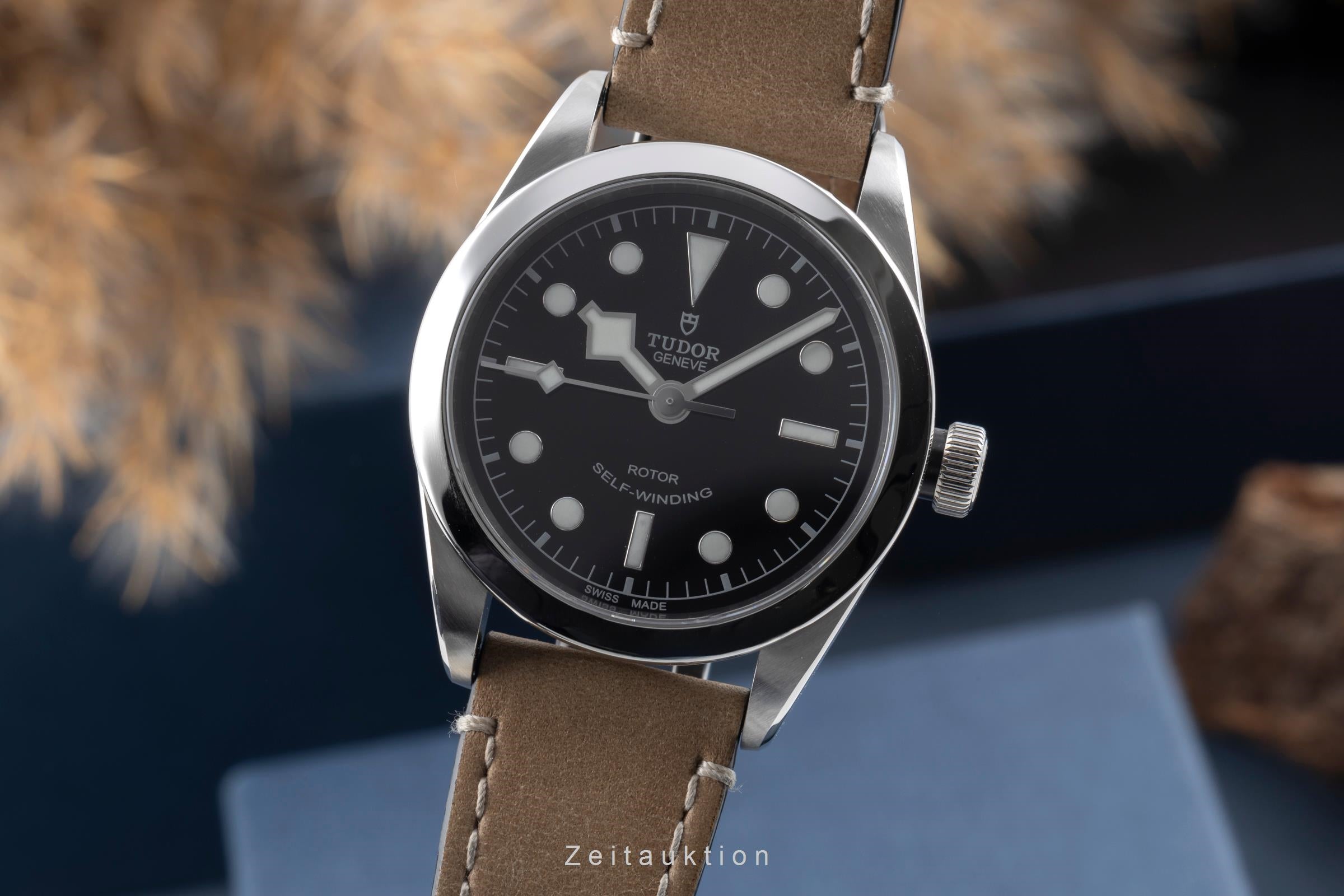 Tudor Black Bay 36 Black Edelstahl Automatik Herren Ref. 79500-0002 B&P 2023 [2507327]