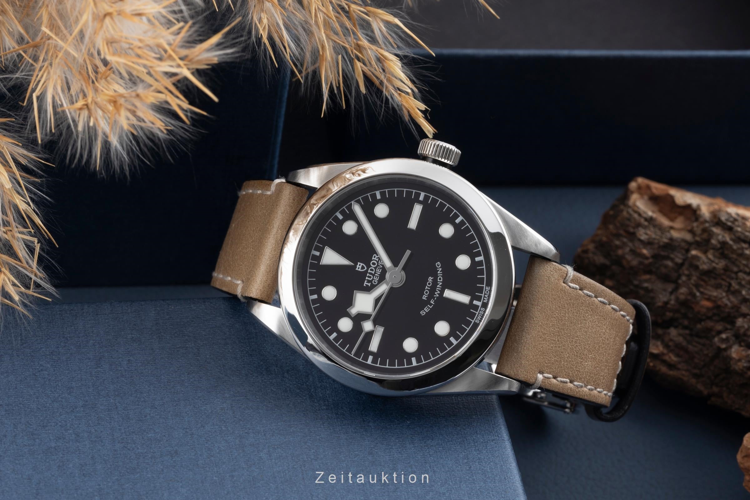 Tudor Black Bay 36 Black Edelstahl Automatik Herren Ref. 79500-0002 B&P 2023 [2507327]