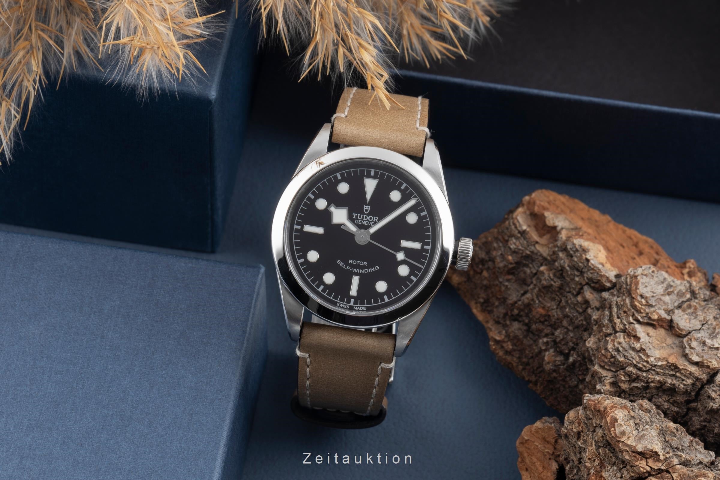 Tudor Black Bay 36 Black Edelstahl Automatik Herren Ref. 79500-0002 B&P 2023 [2507327]