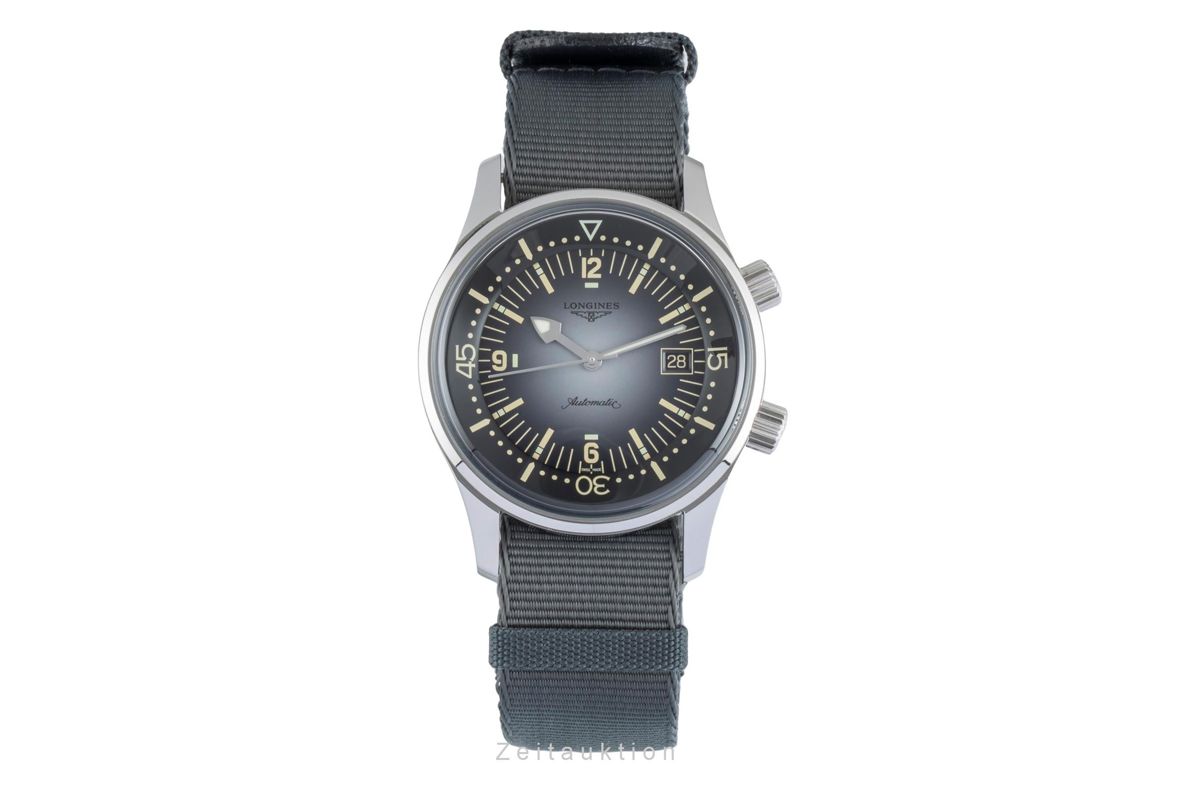 Longines Legend Diver acero automático reloj para caballeros L3.774.4.70.2  [2507329]