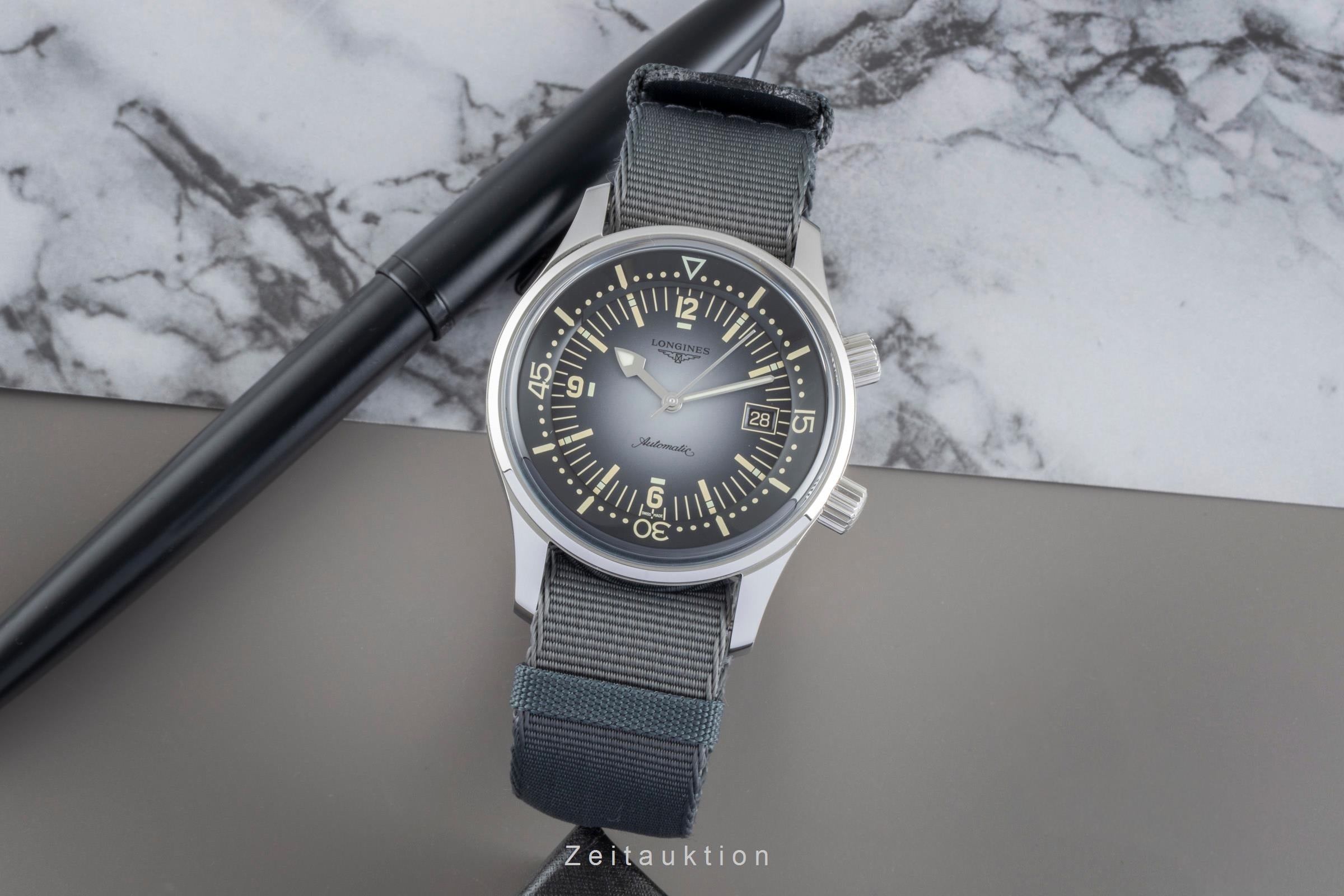 Longines Legend Diver acero automático reloj para caballeros L3.774.4.70.2  [2507329]