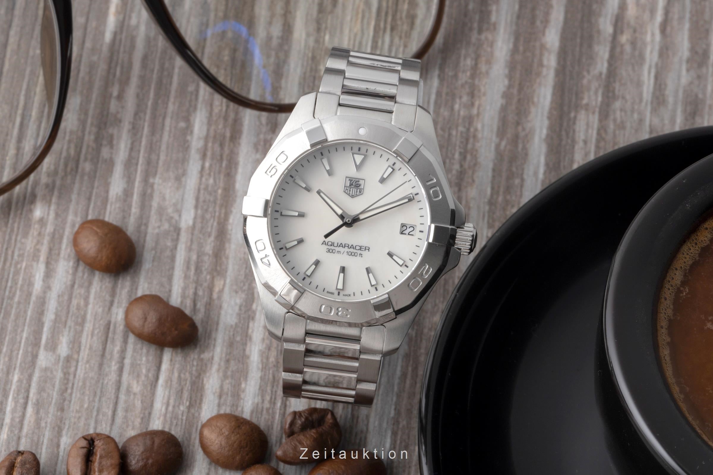 Tag Heuer Aquaracer Stahl Quarz MOP Dial Damenuhr Ref. WAY1312  [2507331]