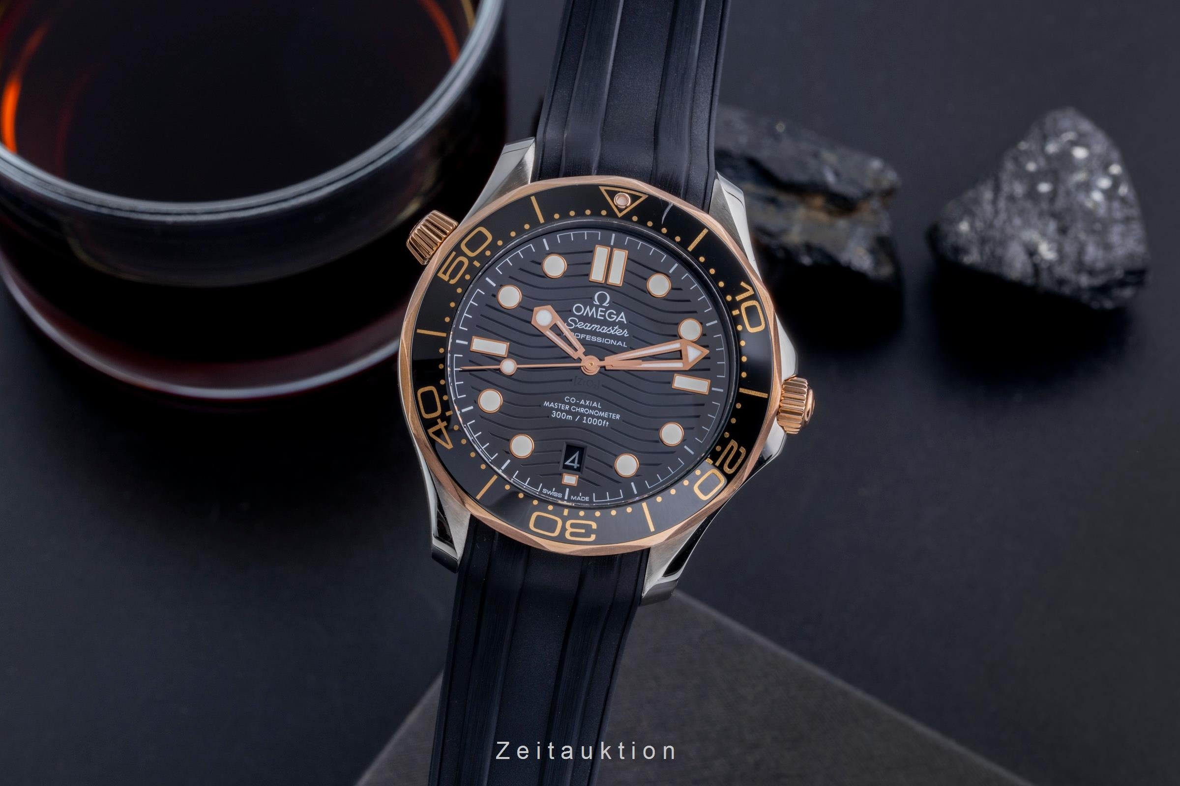 Omega Seamaster Diver 300M Stahl Gold Automatik 210.22.42.20.01.002 NP: 9100 € [2507334]