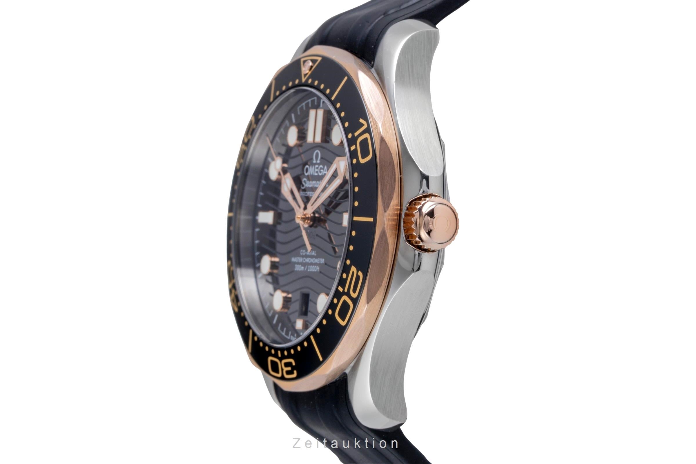 Omega Seamaster steel / gold automatic men's watch 210.22.42.20.01.002 LP: 9100EUR  [2507334]