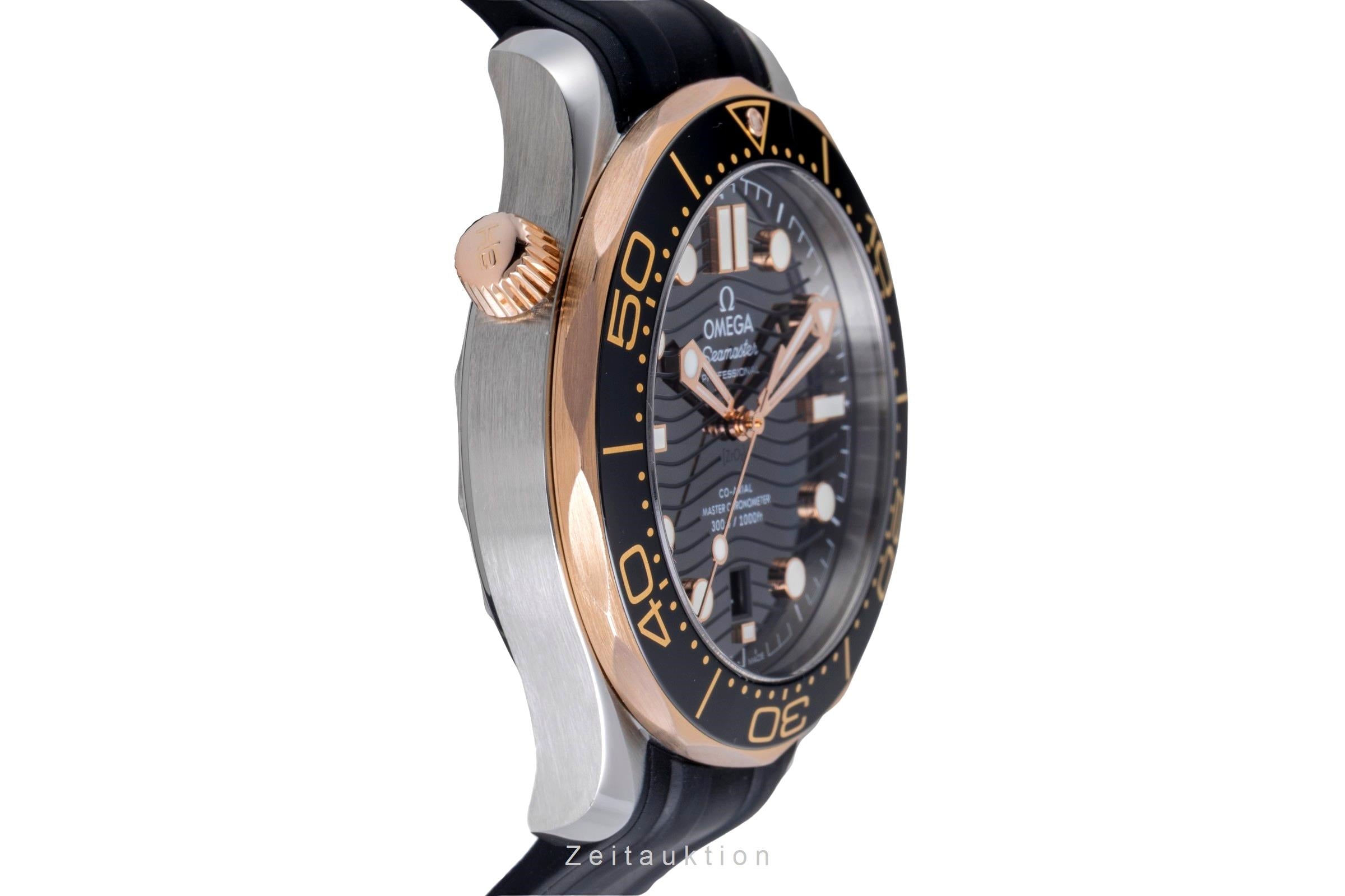 Omega Seamaster steel / gold automatic men's watch 210.22.42.20.01.002 LP: 9100EUR  [2507334]