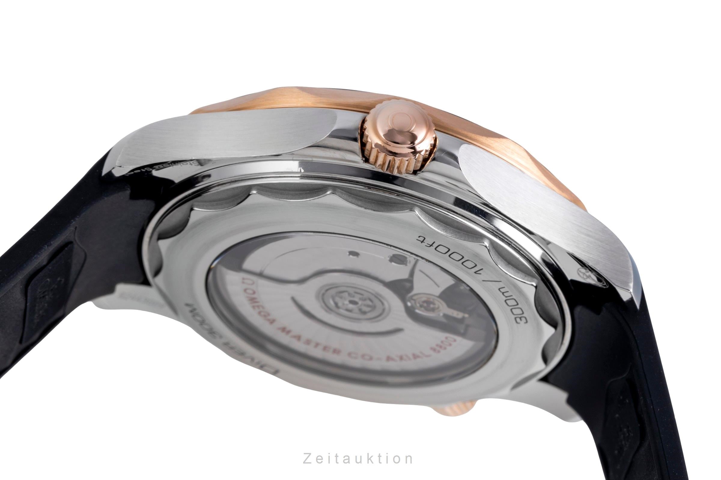 Omega Seamaster steel / gold automatic men's watch 210.22.42.20.01.002 LP: 9100EUR  [2507334]